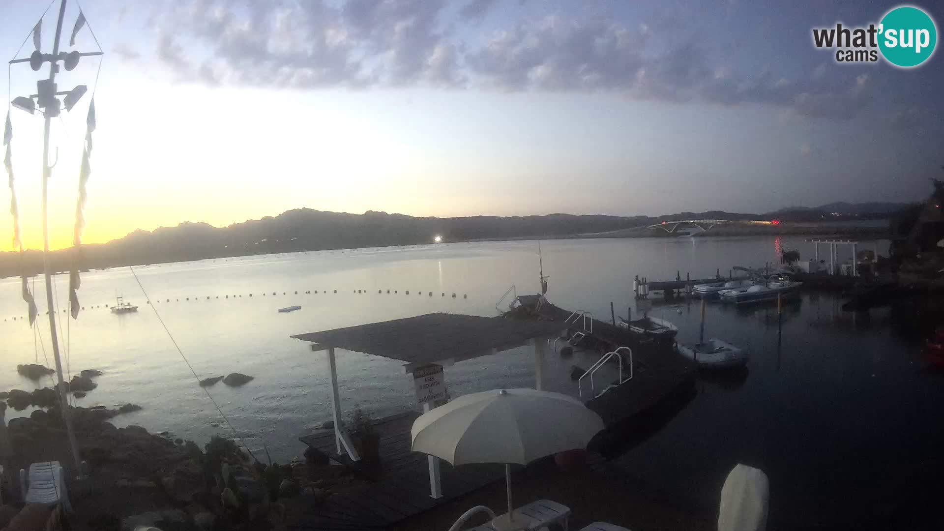 Live webcam Ponte Caprera – La Maddalena – Sardinia – Italy