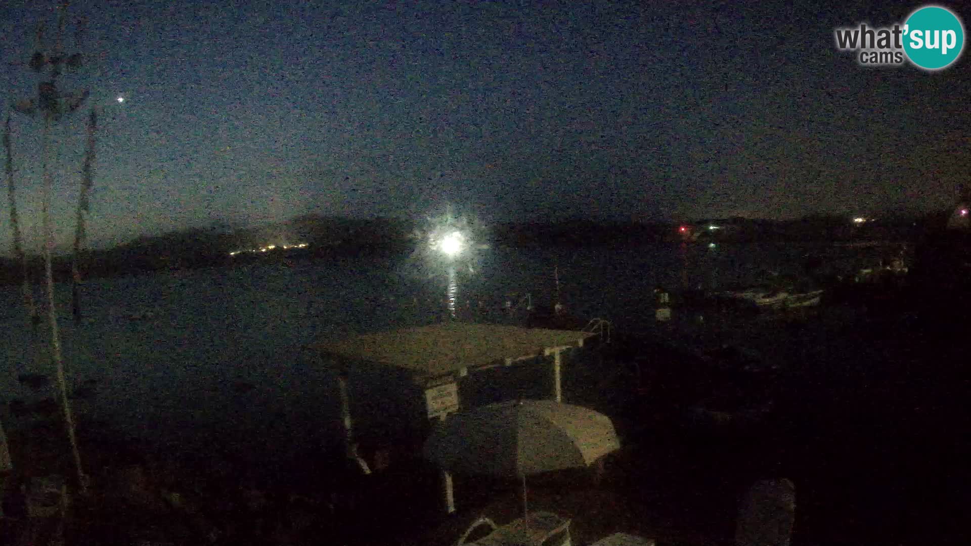 Web kamera uživo Ponte Caprera – La Maddalena – Sardinija – Italija