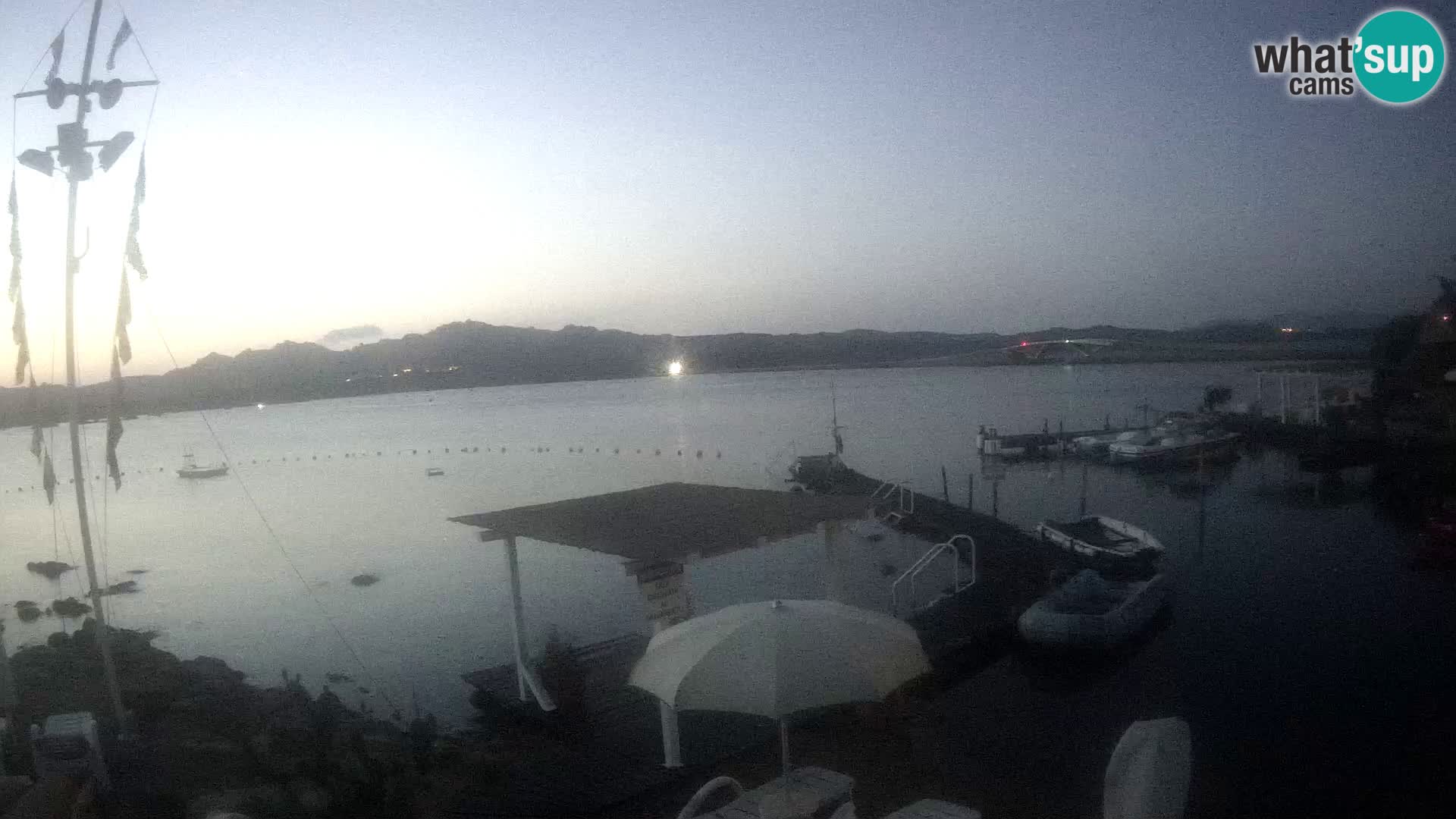 Webcam en vivo Ponte Caprera – La Maddalena – Cerdeña – Italia