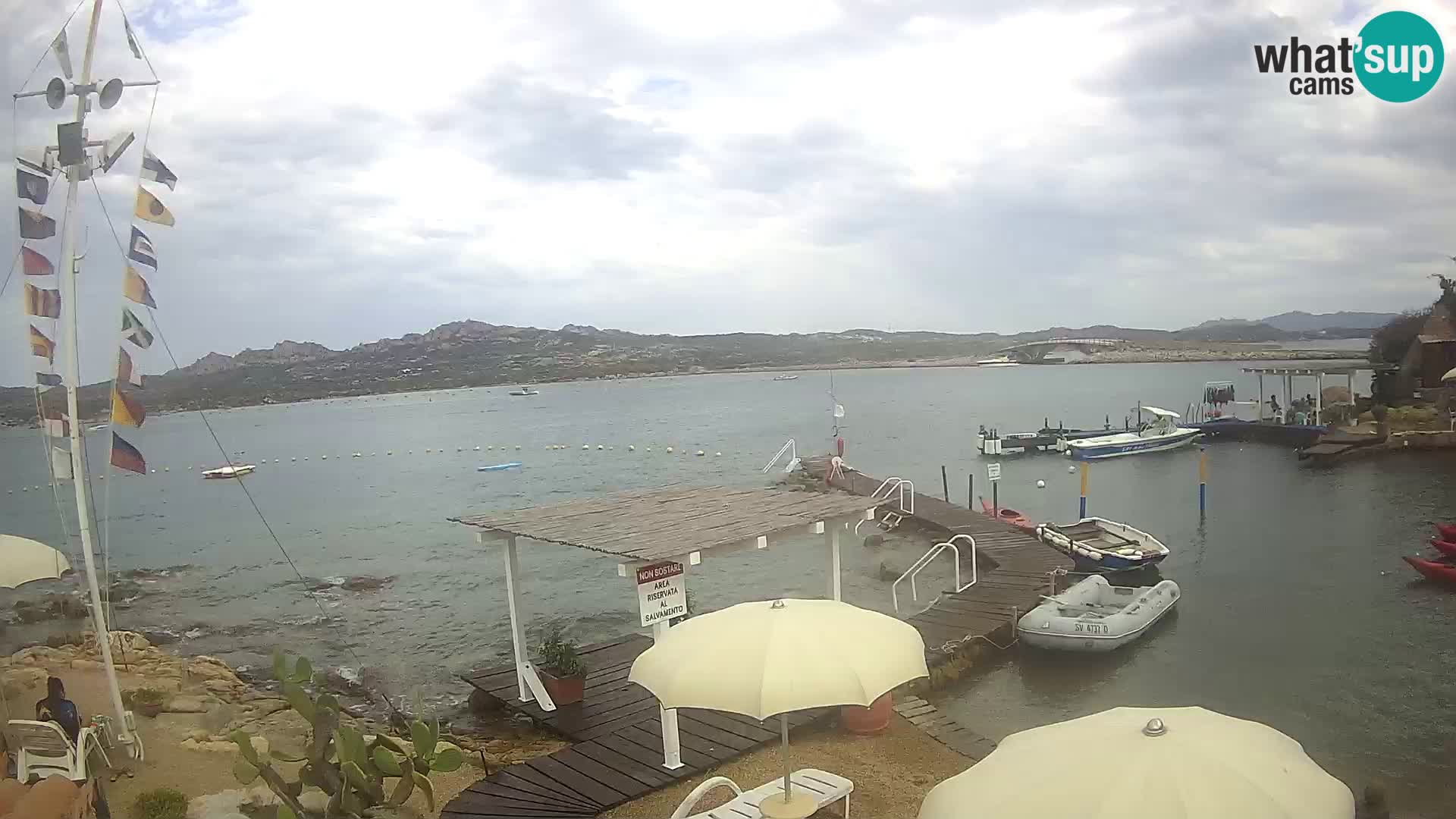 Live webcam Ponte Caprera – La Maddalena – Sardegna – Italia