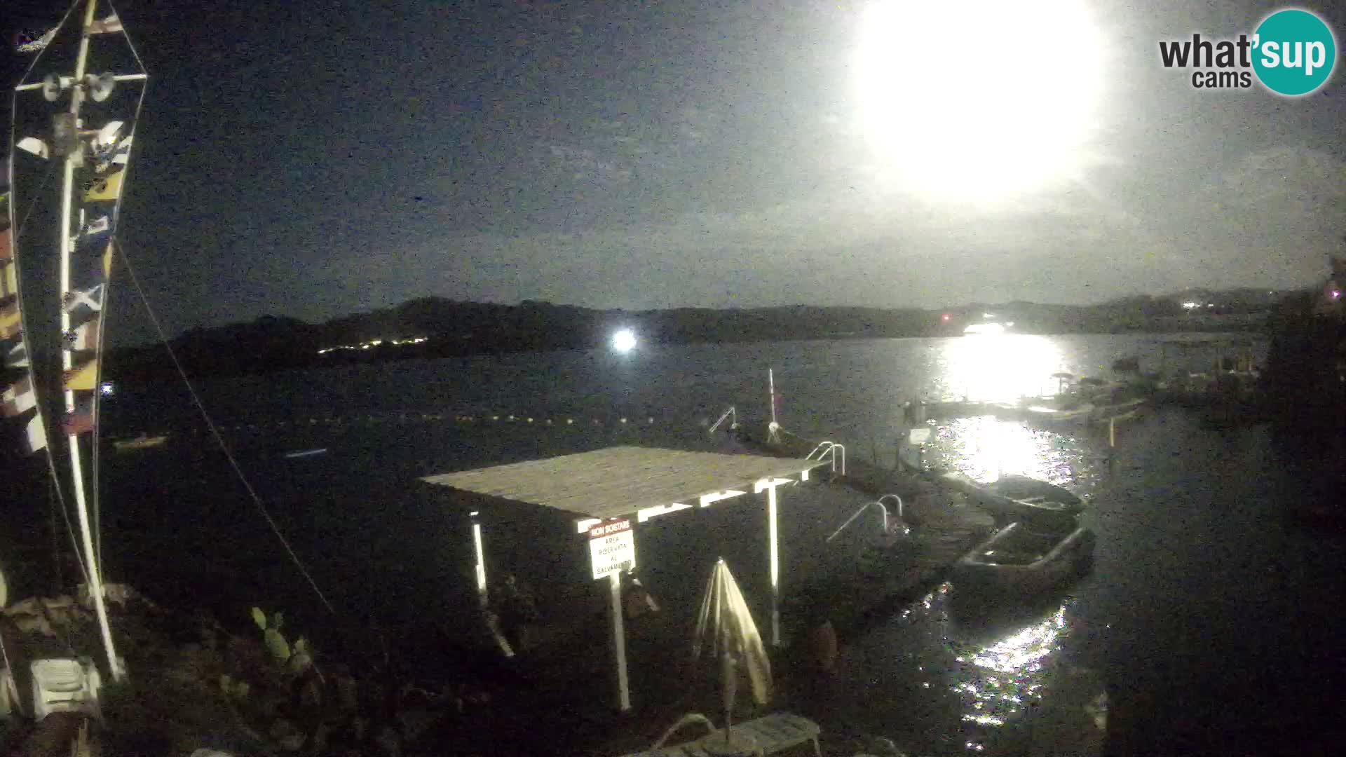 Live webcam Ponte Caprera – La Maddalena – Sardinia – Italy