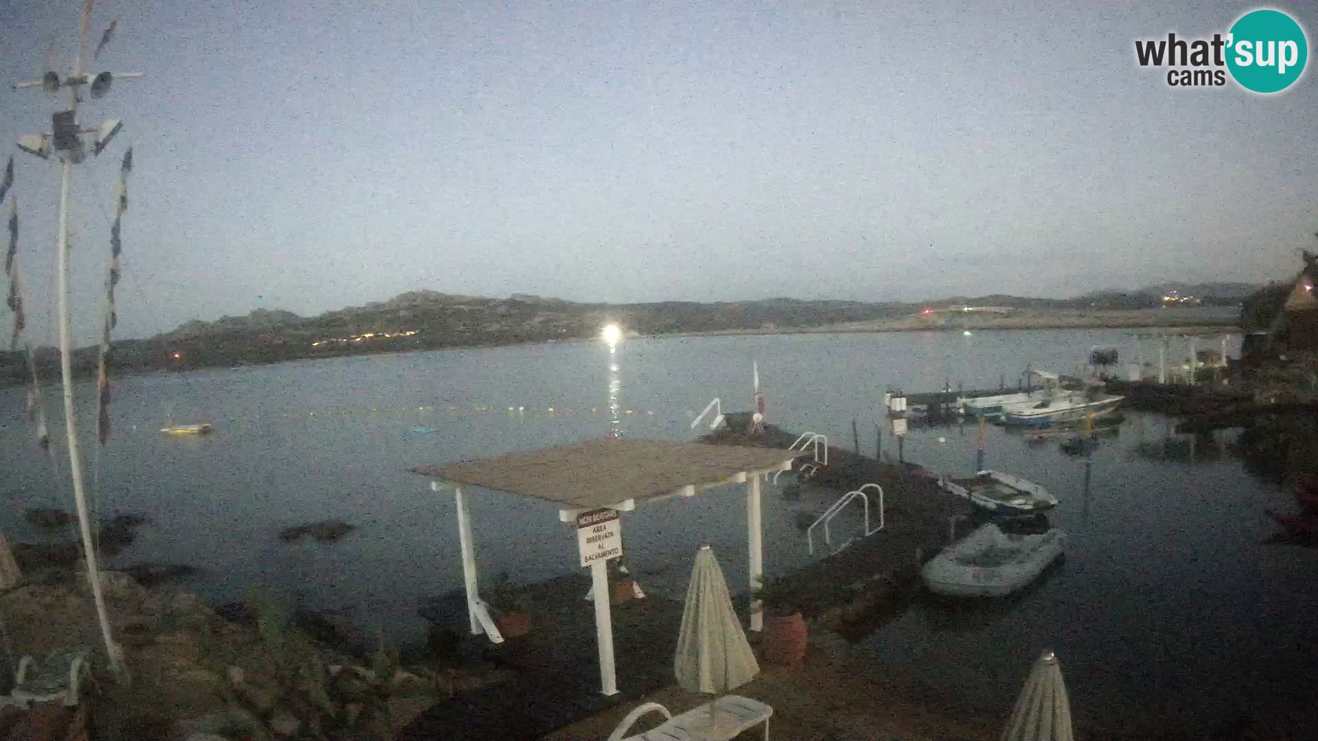 Webcam en vivo Ponte Caprera – La Maddalena – Cerdeña – Italia