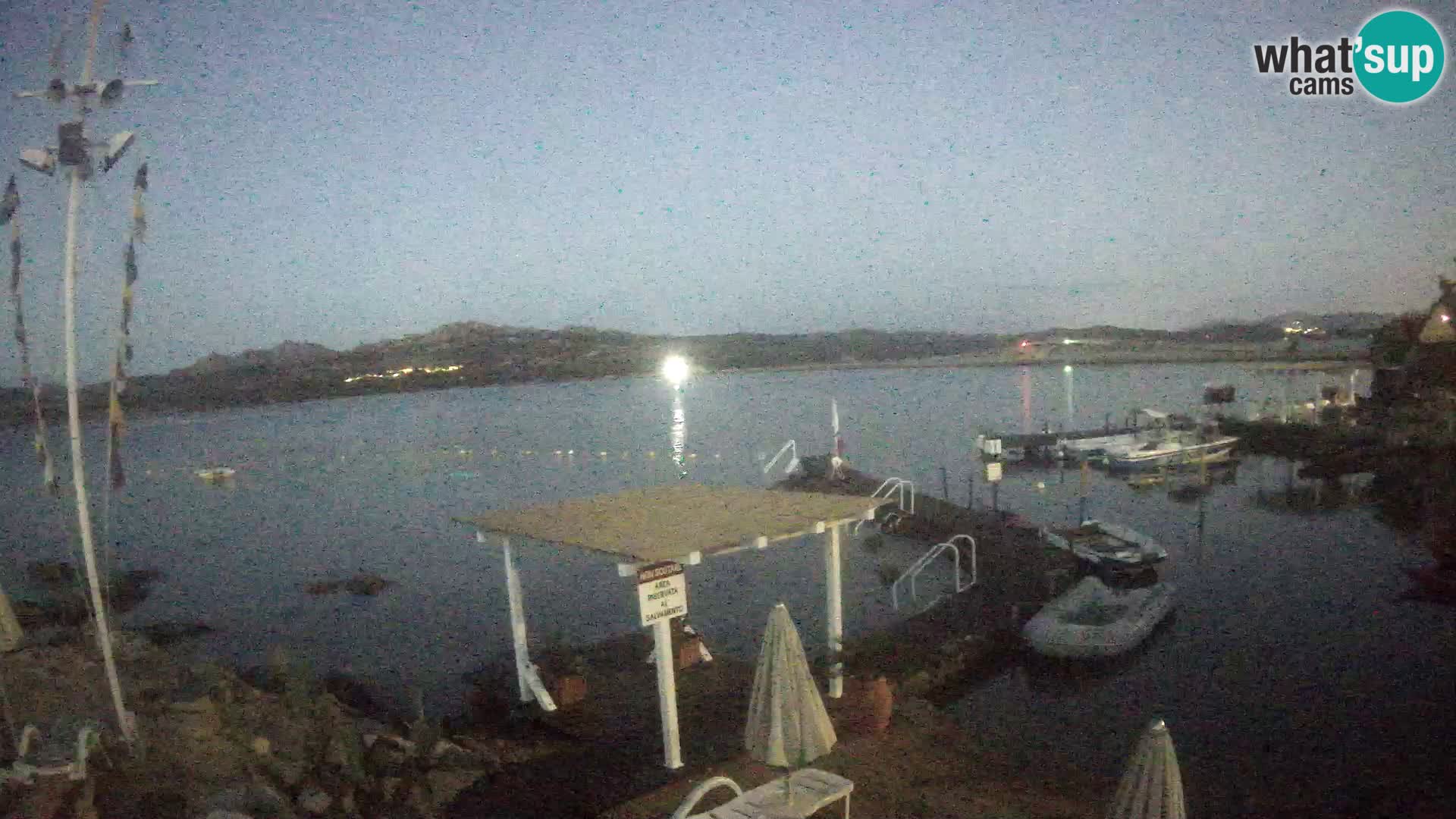 Webcam en direct Ponte Caprera – La Maddalena – Sardaigne – Italie