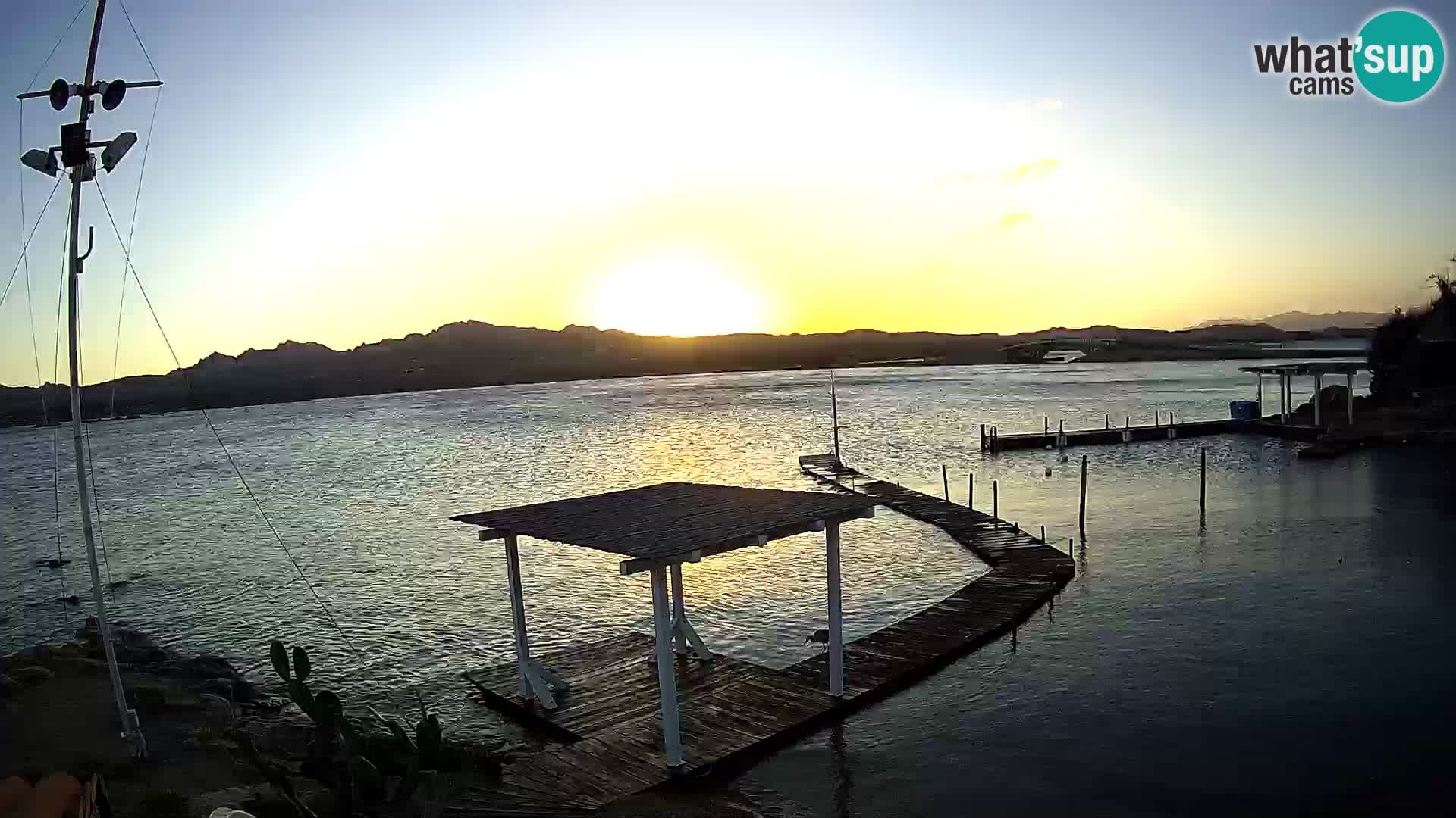 Webcam en direct Ponte Caprera – La Maddalena – Sardaigne – Italie