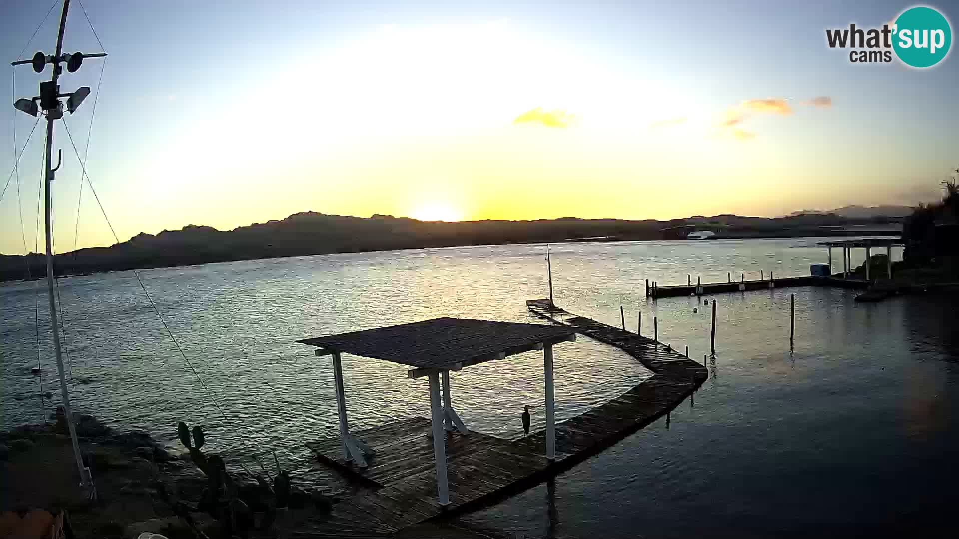 Webcam en vivo Ponte Caprera – La Maddalena – Cerdeña – Italia
