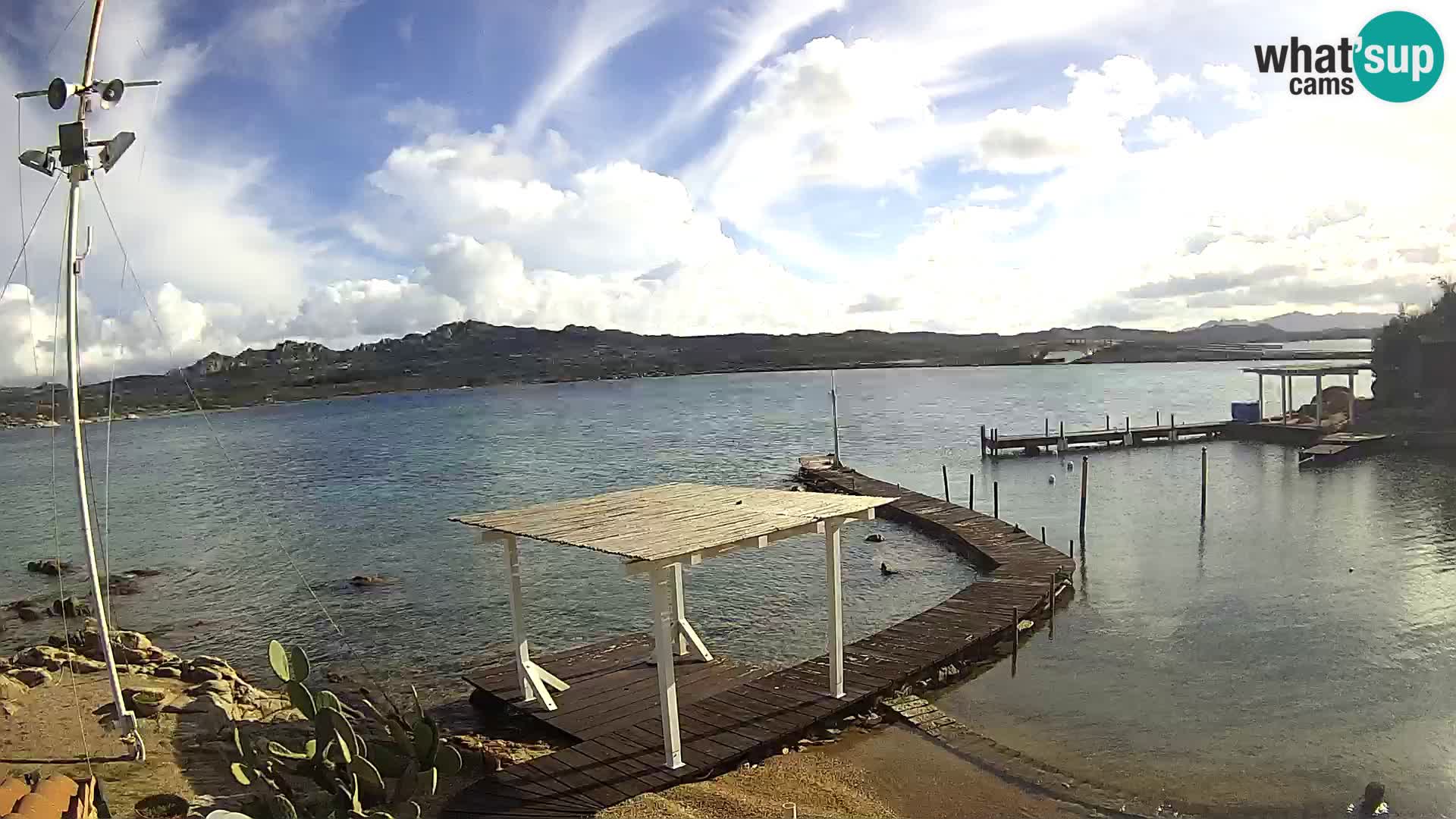 Live-Webcam Ponte Caprera – La Maddalena – Sardinien – Italien