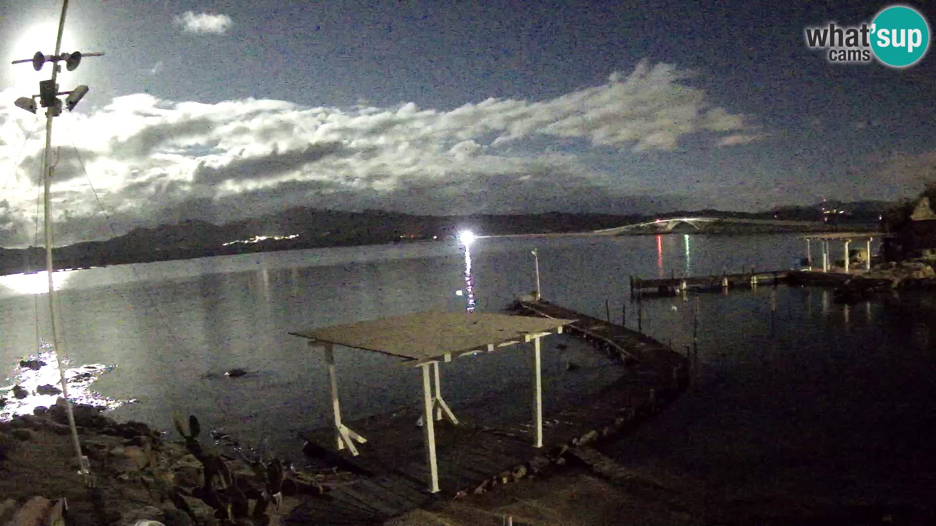 Live webcam Ponte Caprera – La Maddalena – Sardinia – Italy