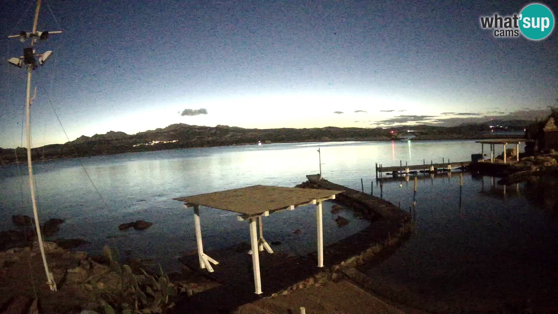 Webcam en vivo Ponte Caprera – La Maddalena – Cerdeña – Italia