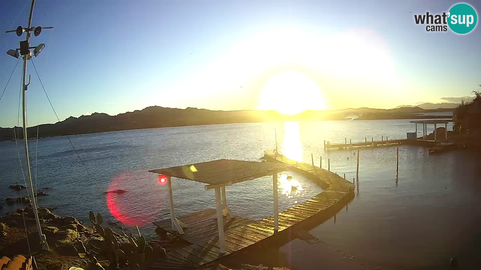 Webcam en direct Ponte Caprera – La Maddalena – Sardaigne – Italie