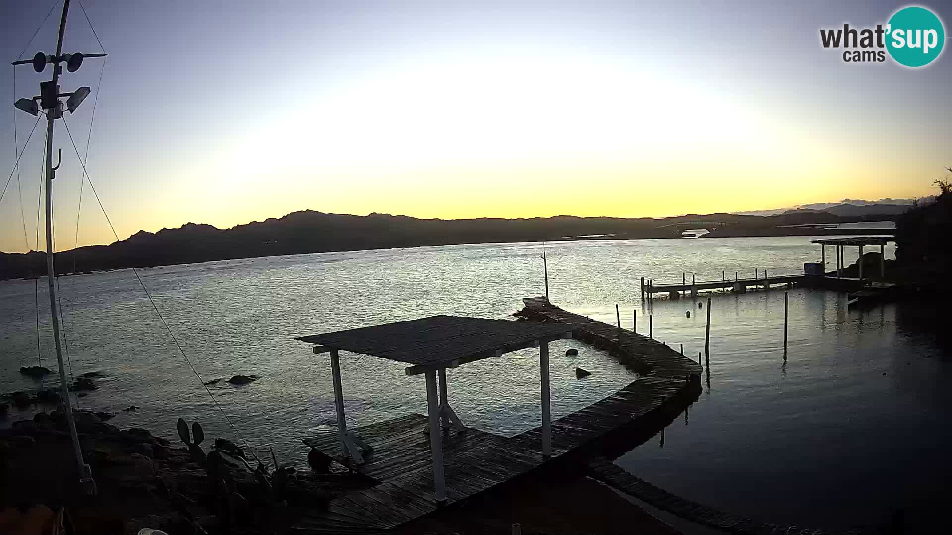 Live webcam Ponte Caprera – La Maddalena – Sardegna – Italia