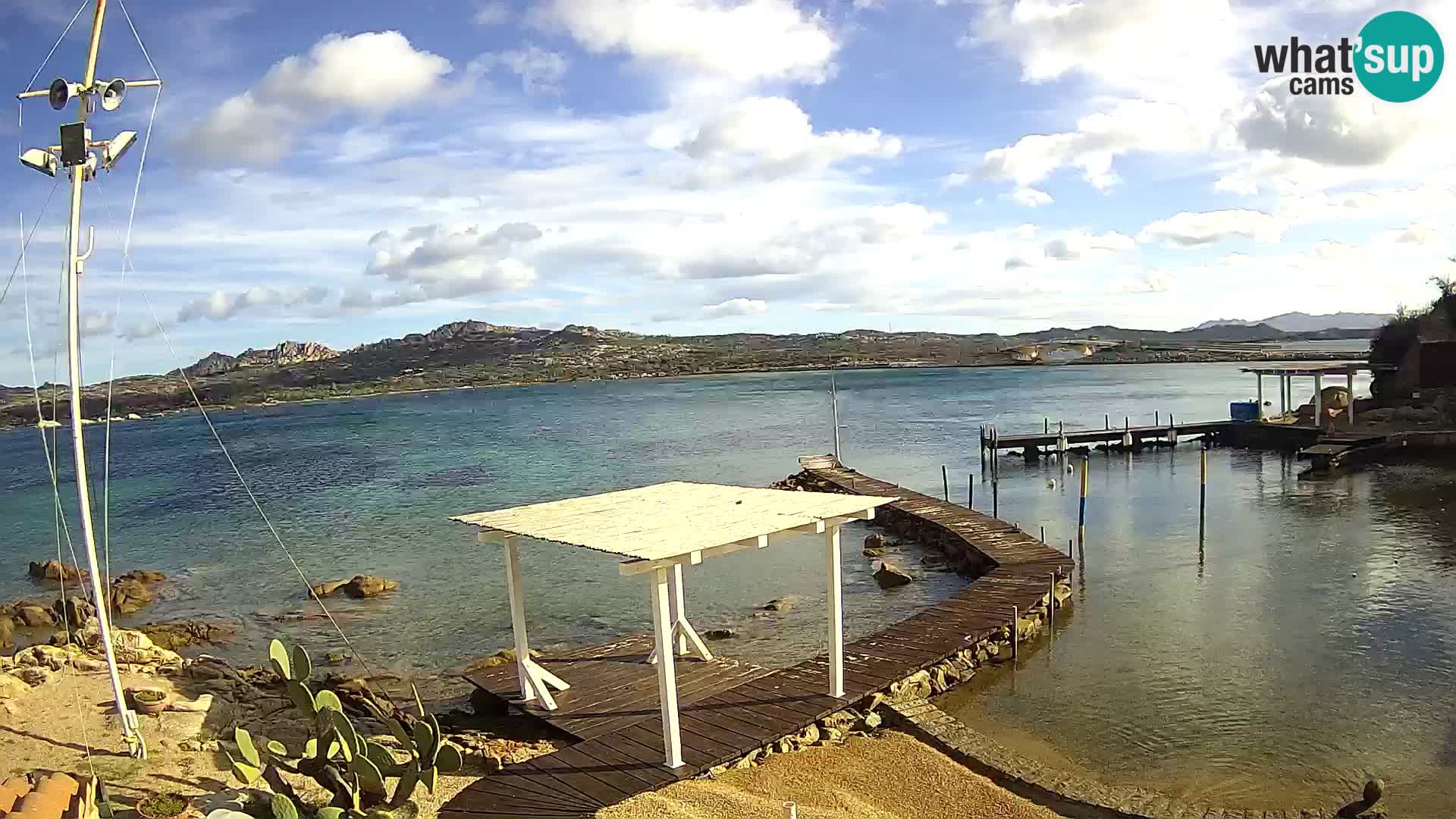 Live webcam Ponte Caprera – La Maddalena – Sardinia – Italy