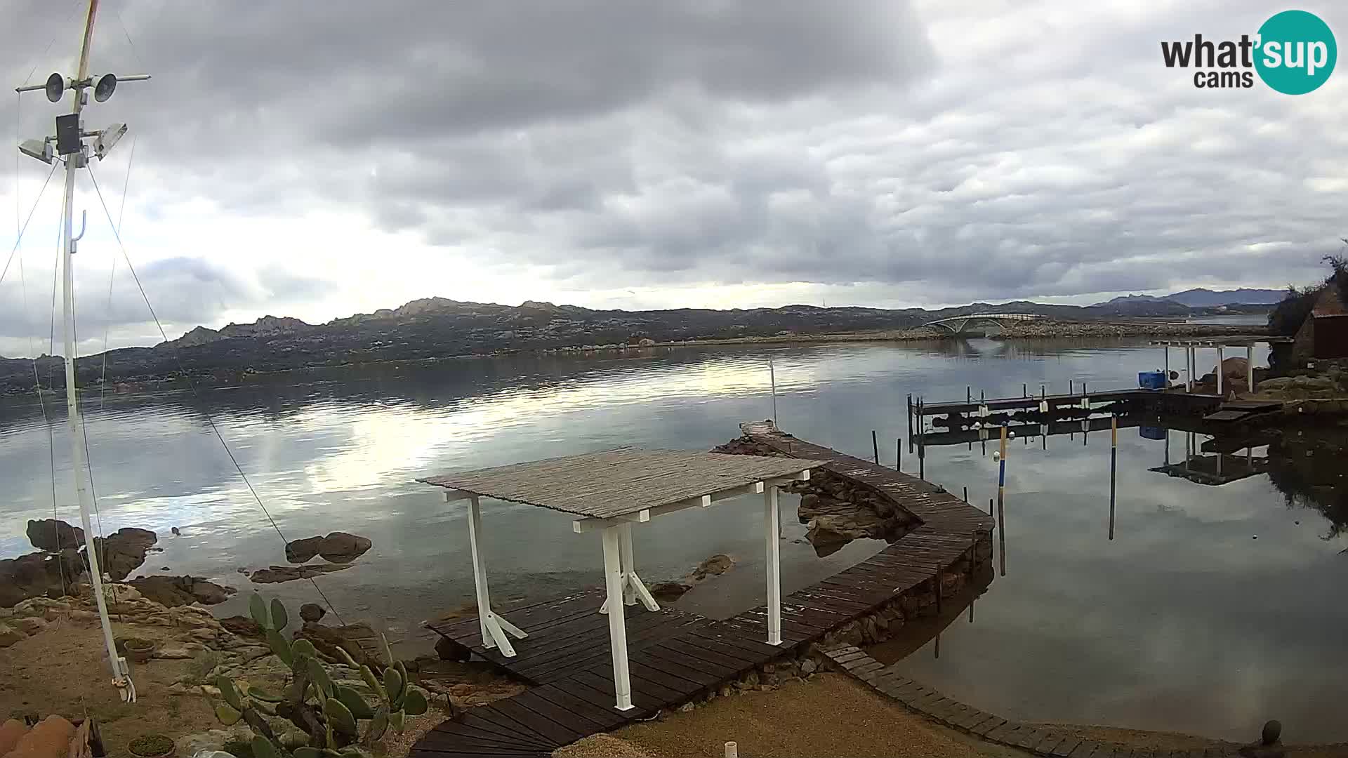 Live webcam Ponte Caprera – La Maddalena – Sardinia – Italy