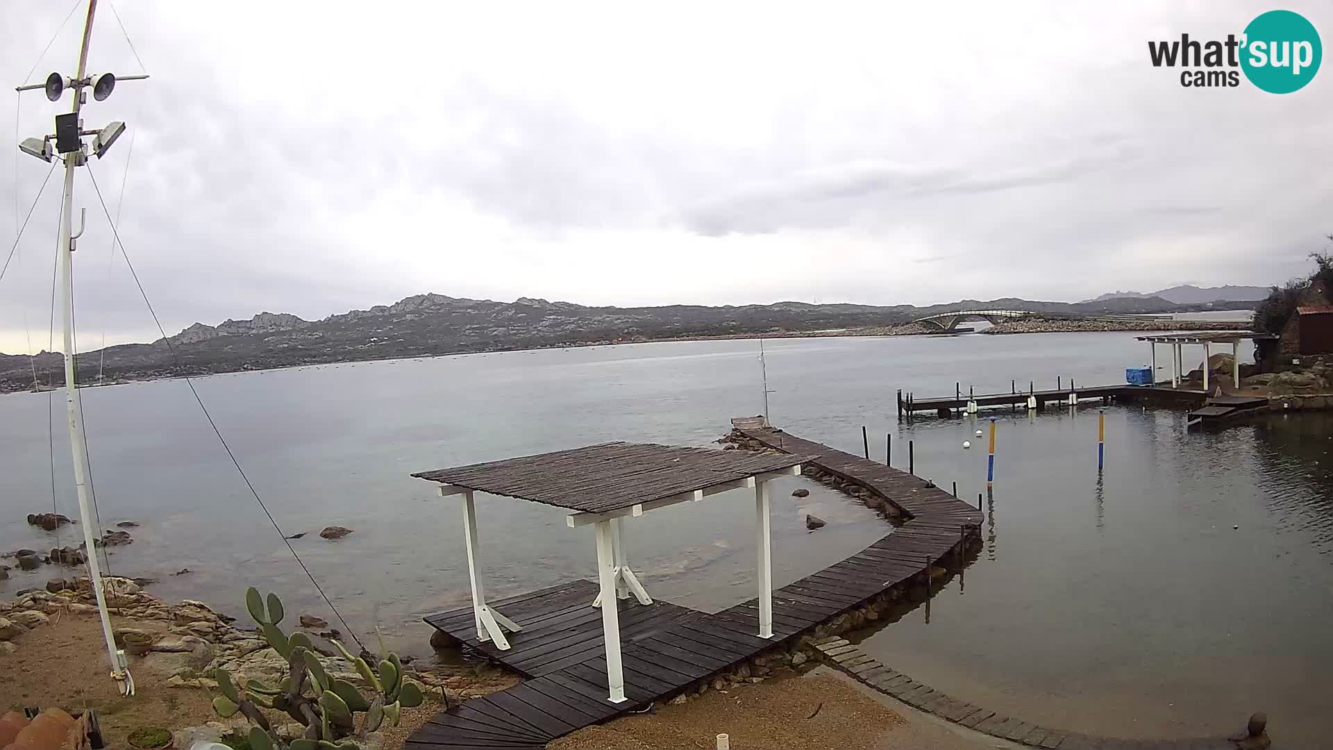 Live webcam Ponte Caprera – La Maddalena – Sardegna – Italia