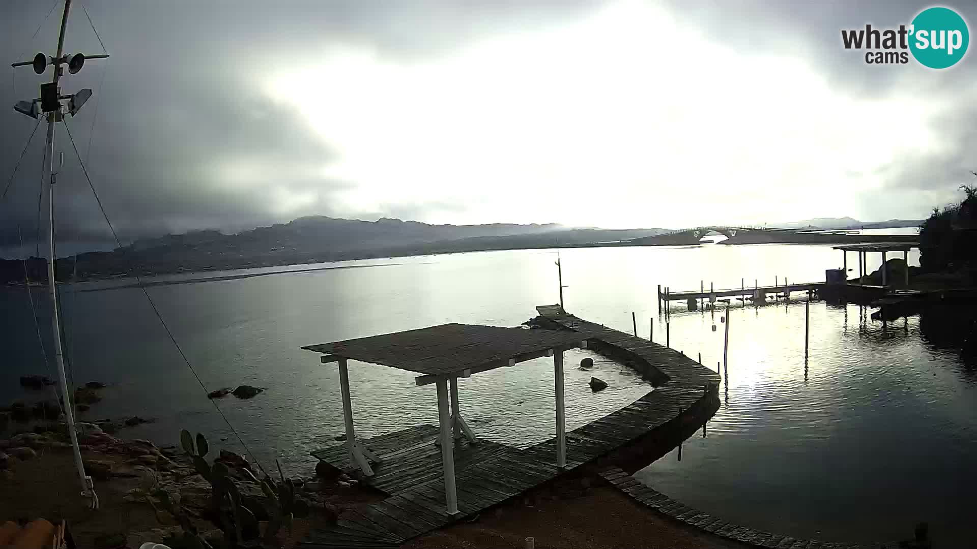 Webcam en direct Ponte Caprera – La Maddalena – Sardaigne – Italie