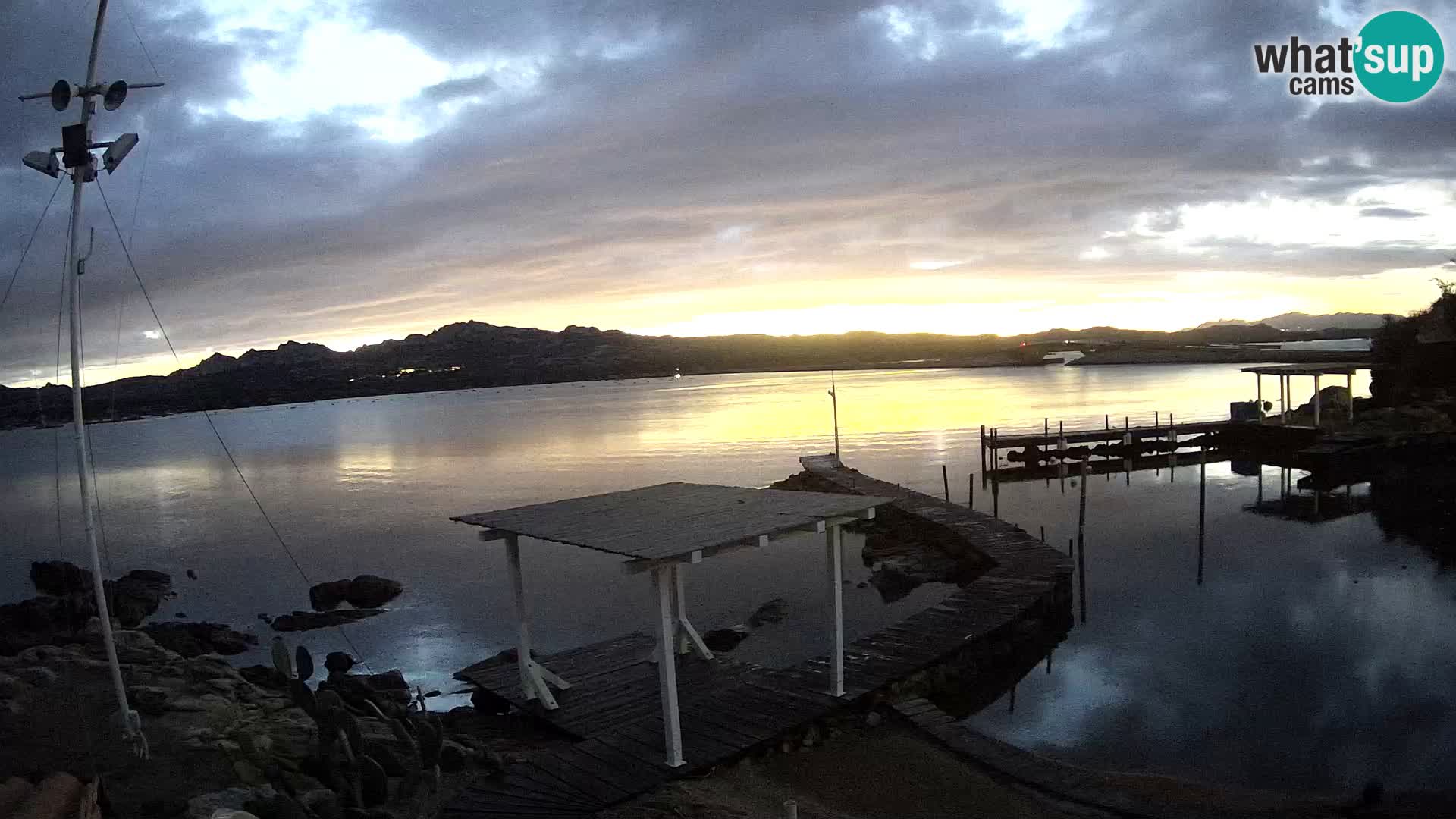 Live webcam Ponte Caprera – La Maddalena – Sardinia – Italy