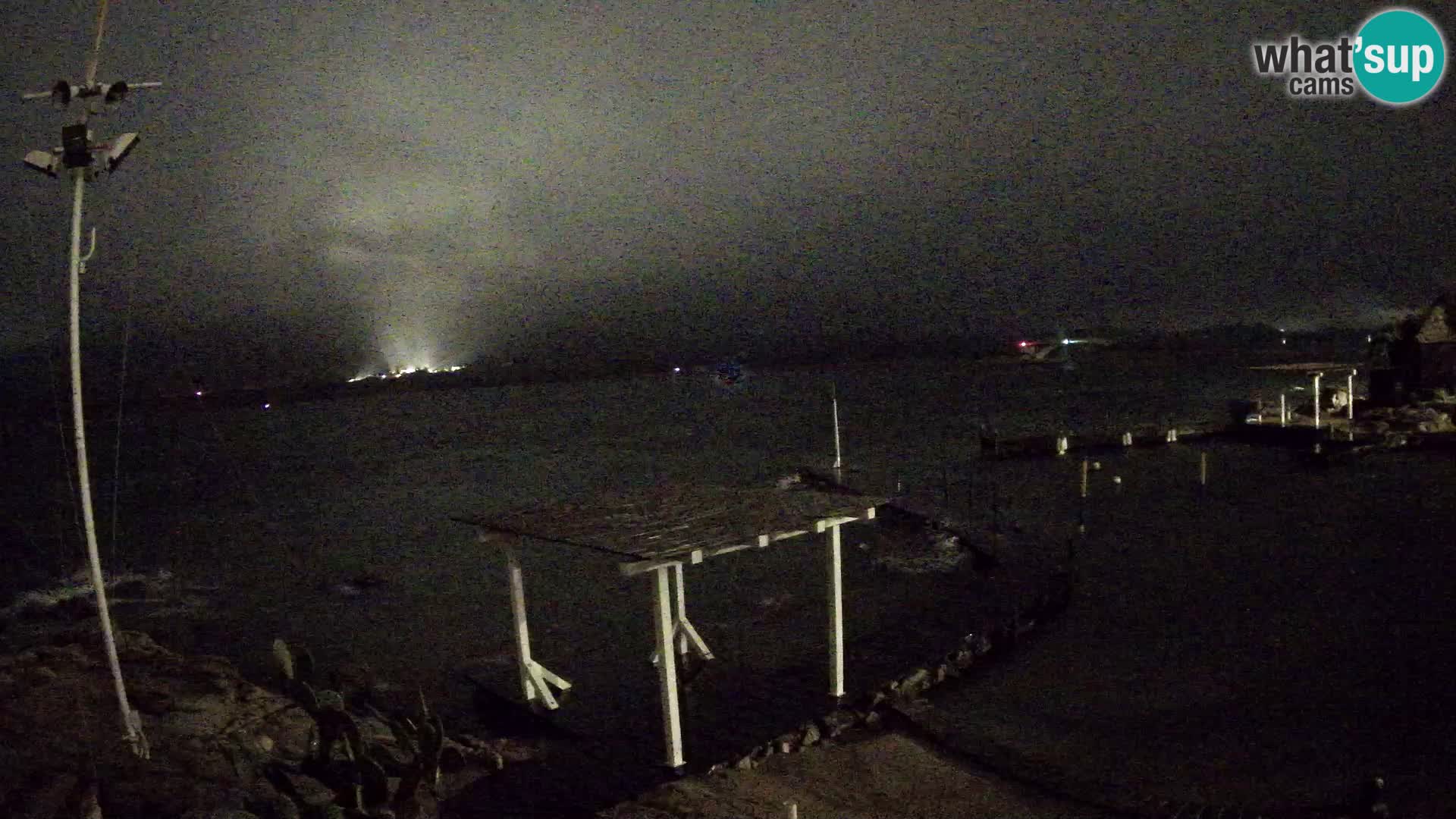 Spletna kamera v živo Ponte Caprera – La Maddalena – Sardinija – Italija