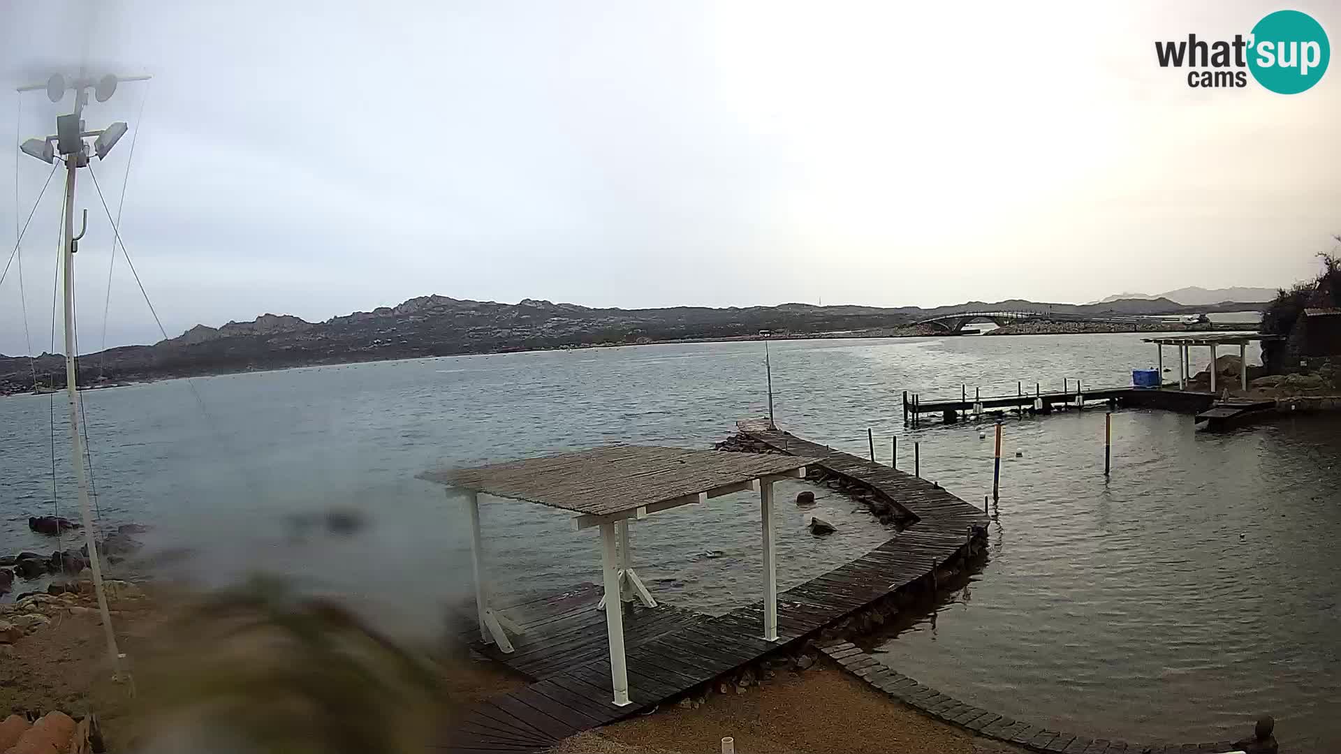 Live webcam Ponte Caprera – La Maddalena – Sardegna – Italia