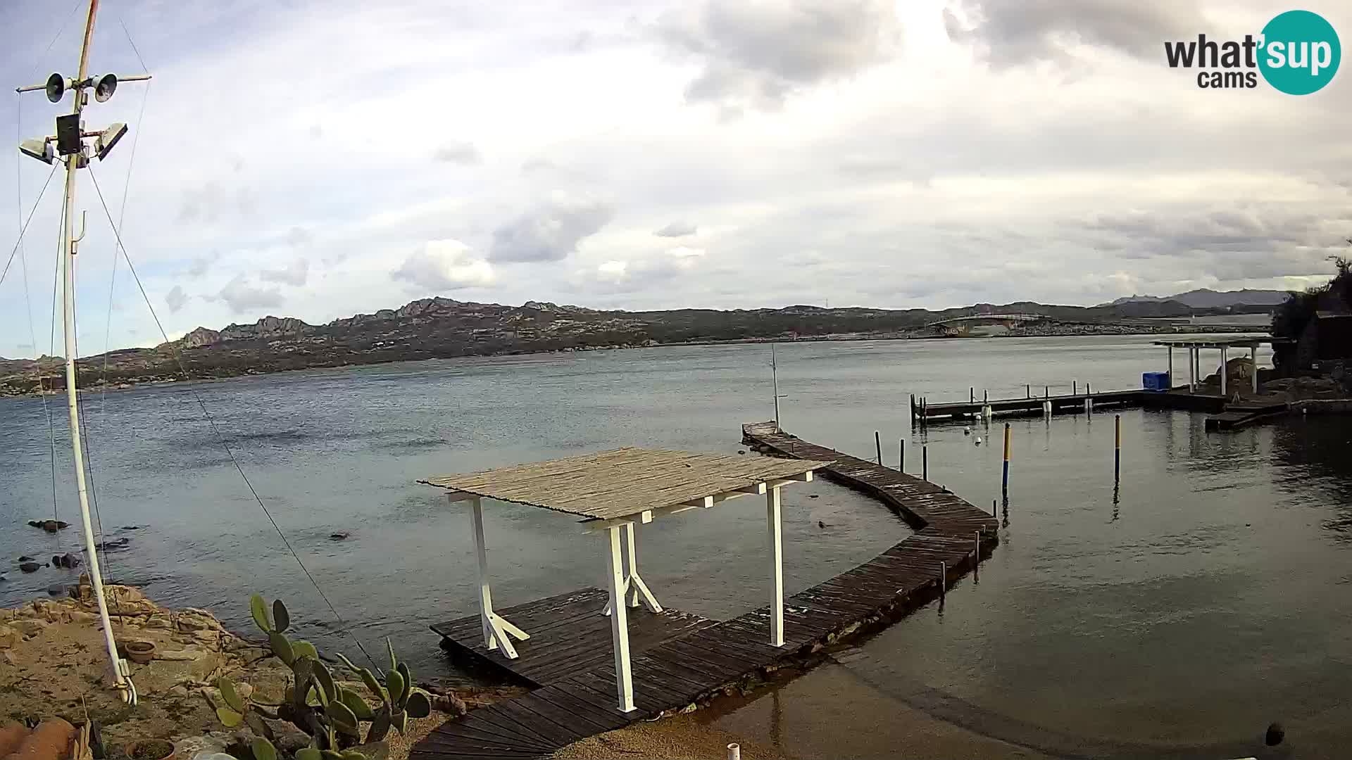 Live webcam Ponte Caprera – La Maddalena – Sardinia – Italy