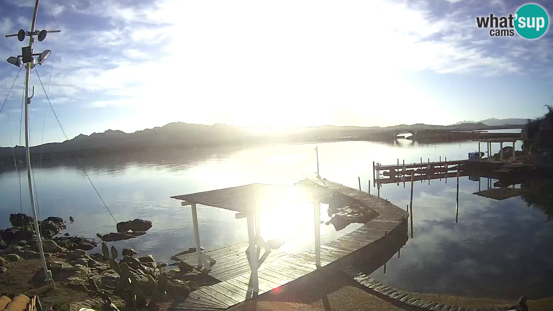 Live-Webcam Ponte Caprera – La Maddalena – Sardinien – Italien