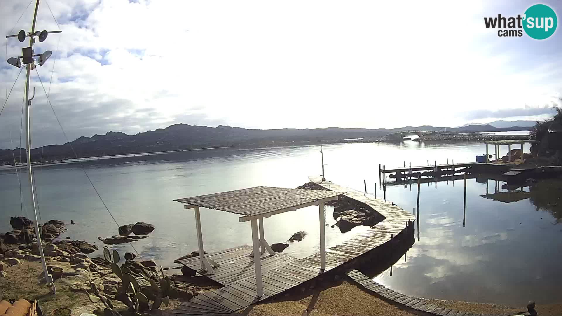 Live webcam Ponte Caprera – La Maddalena – Sardegna – Italia