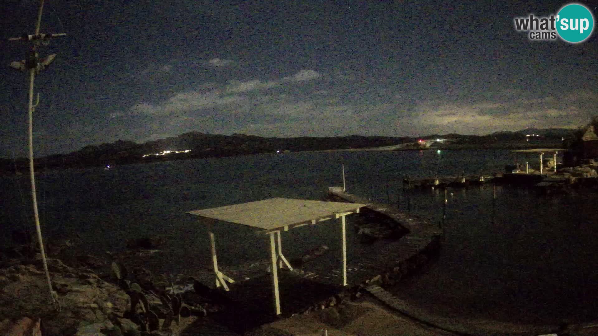 Web kamera uživo Ponte Caprera – La Maddalena – Sardinija – Italija