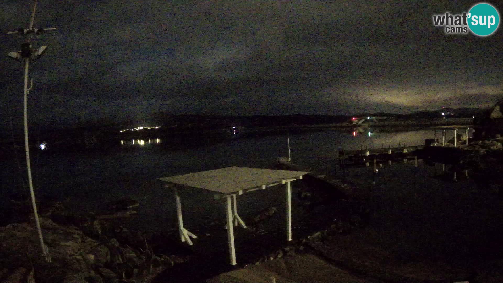 Spletna kamera v živo Ponte Caprera – La Maddalena – Sardinija – Italija