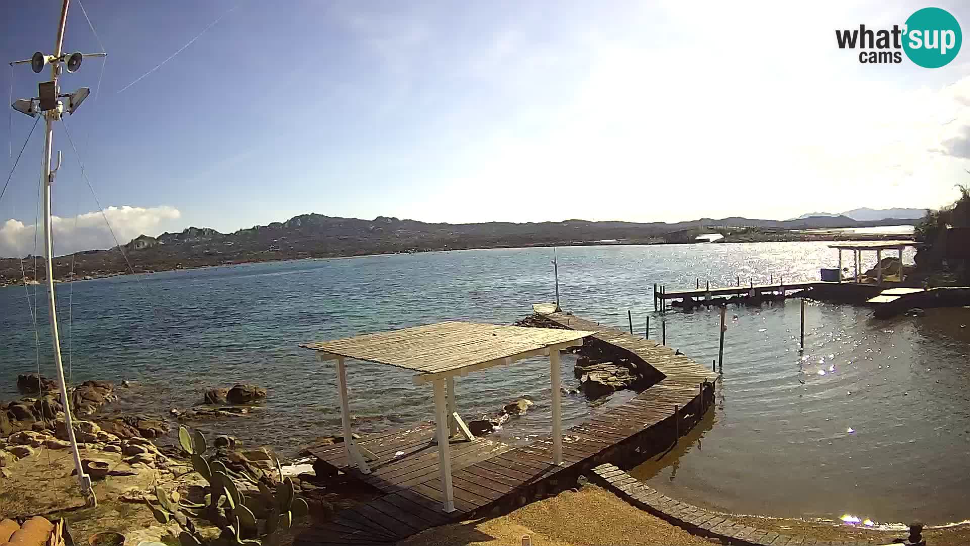 Webcam en vivo Ponte Caprera – La Maddalena – Cerdeña – Italia