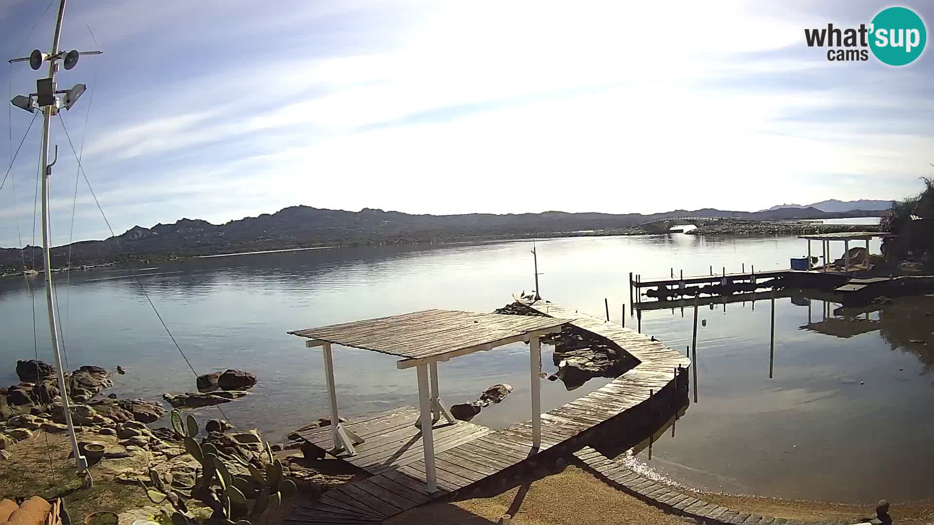 Live-Webcam Ponte Caprera – La Maddalena – Sardinien – Italien