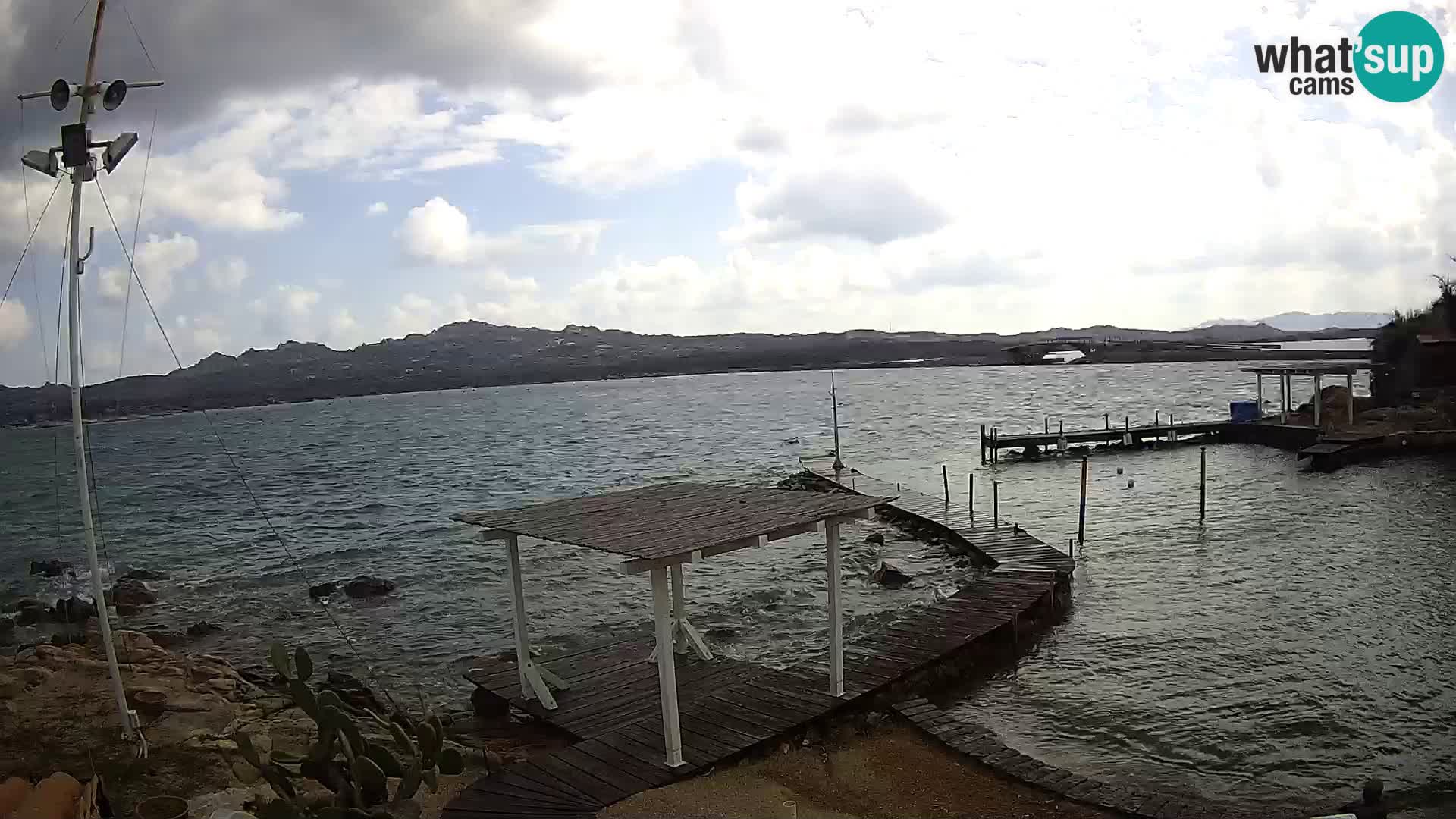 Live webcam Ponte Caprera – La Maddalena – Sardinia – Italy