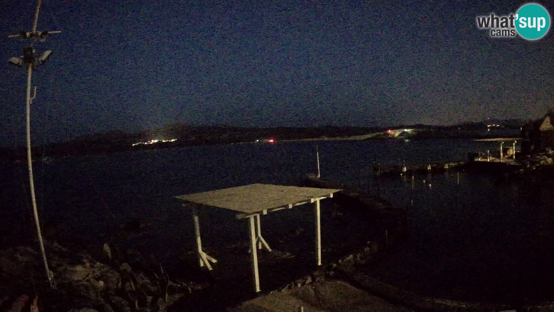 Live-Webcam Ponte Caprera – La Maddalena – Sardinien – Italien