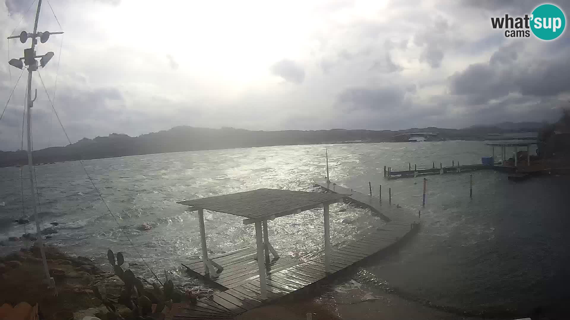 Webcam en direct Ponte Caprera – La Maddalena – Sardaigne – Italie