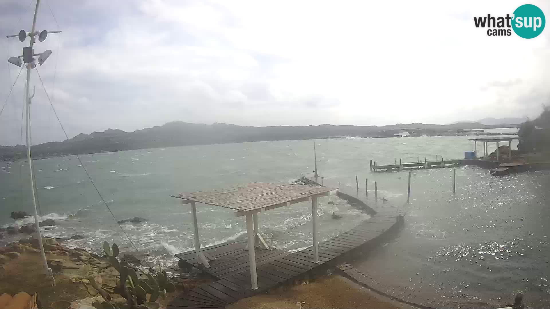 Webcam en vivo Ponte Caprera – La Maddalena – Cerdeña – Italia