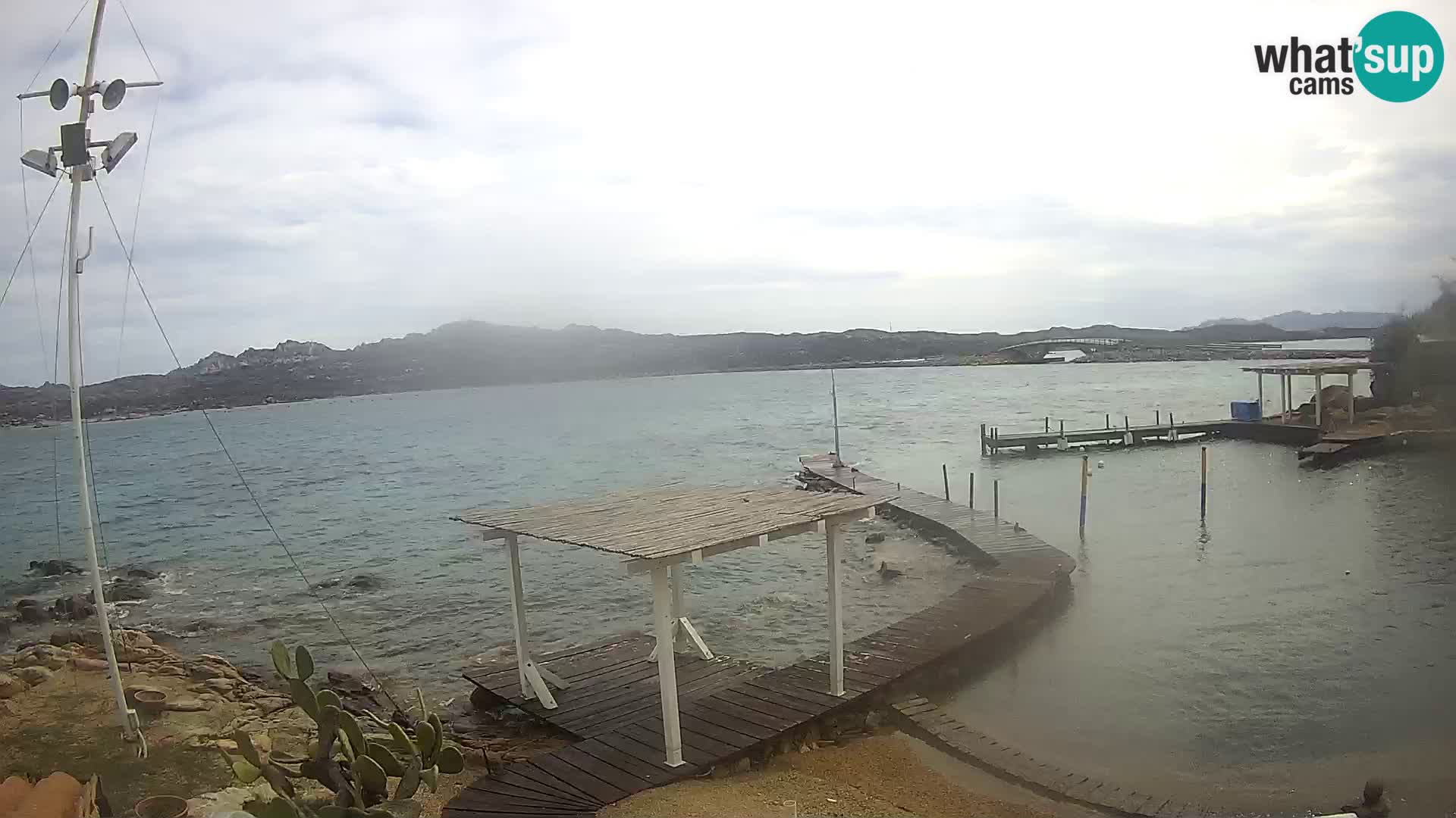 Live webcam Ponte Caprera – La Maddalena – Sardegna – Italia