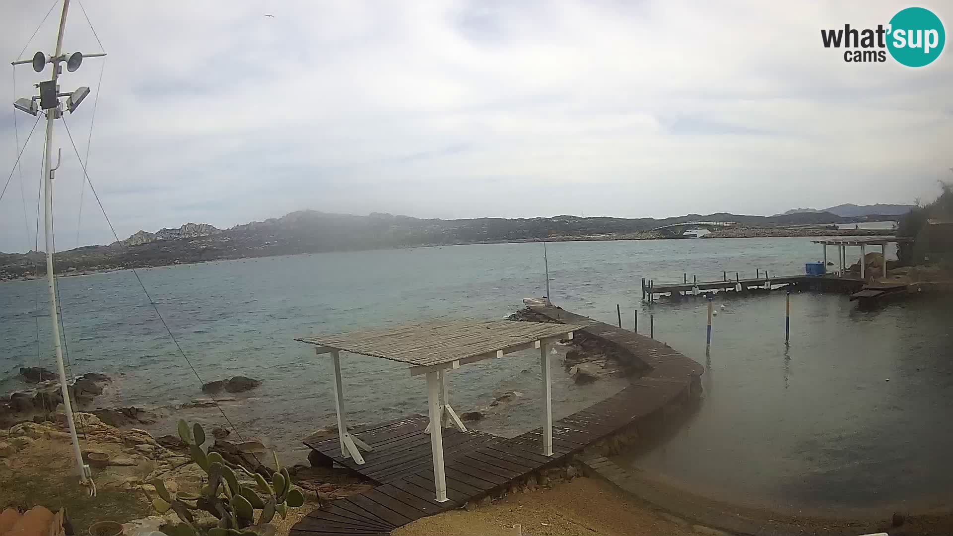 Live webcam Ponte Caprera – La Maddalena – Sardegna – Italia