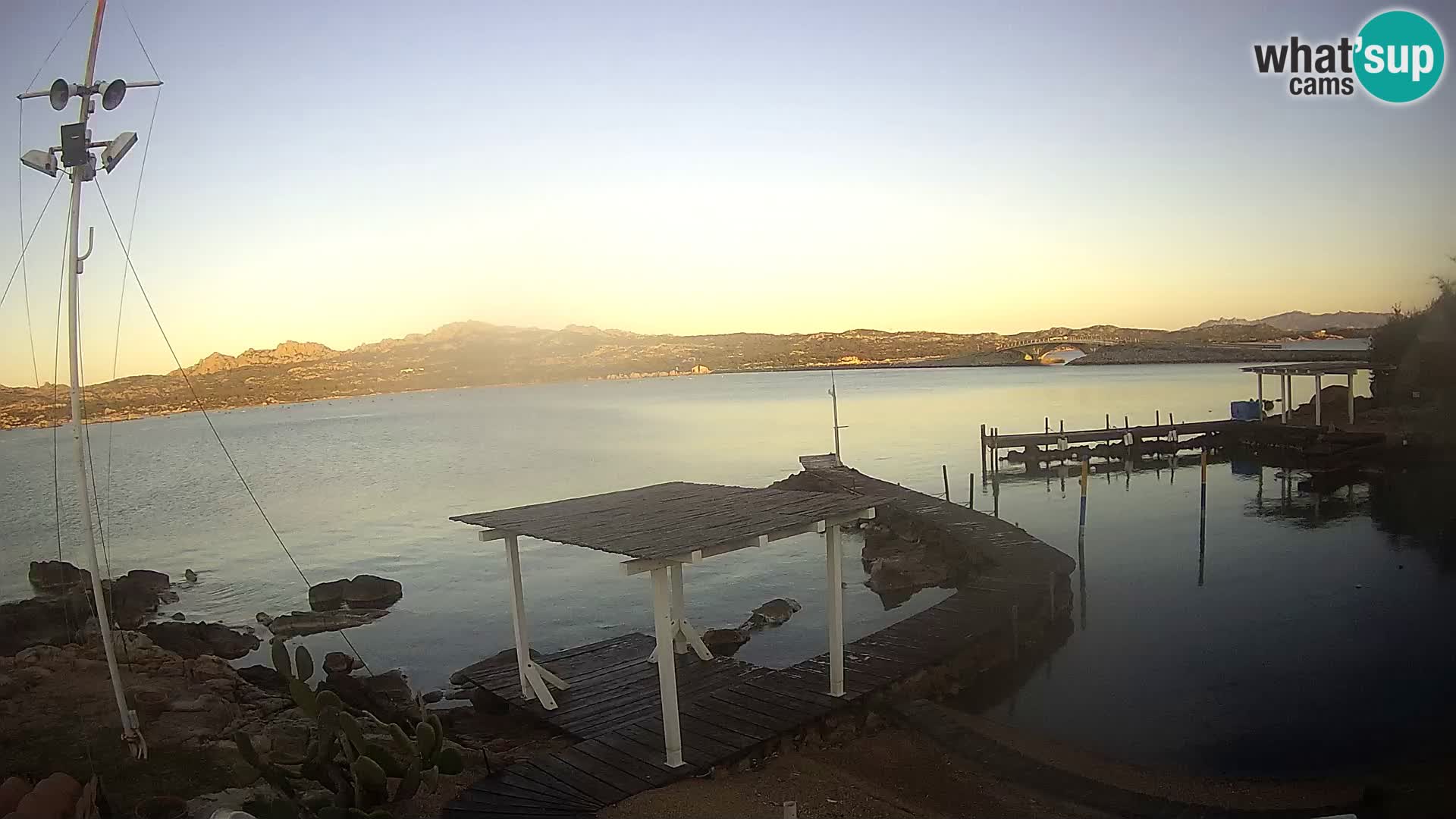 Live webcam Ponte Caprera – La Maddalena – Sardegna – Italia
