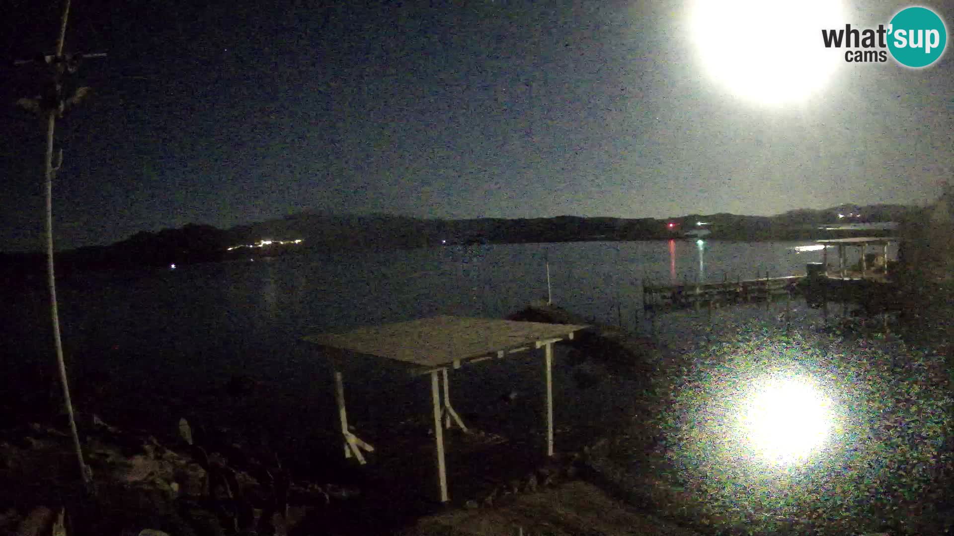 Web kamera uživo Ponte Caprera – La Maddalena – Sardinija – Italija