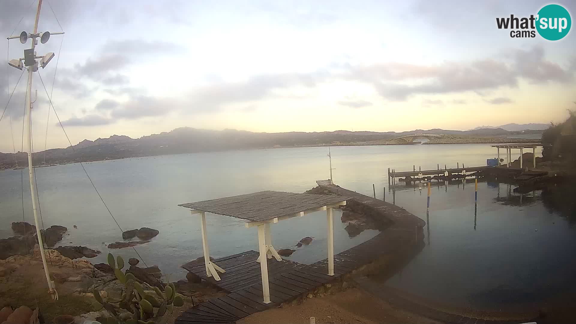 Webcam en vivo Ponte Caprera – La Maddalena – Cerdeña – Italia