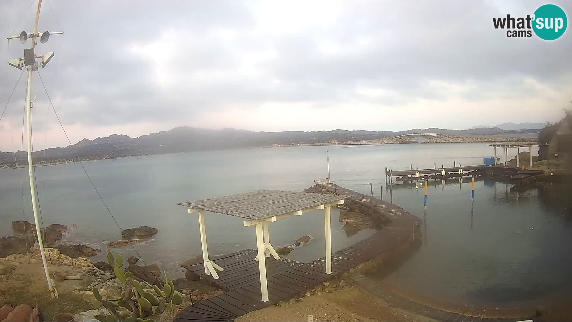 Live webcam Ponte Caprera – La Maddalena – Sardegna – Italia