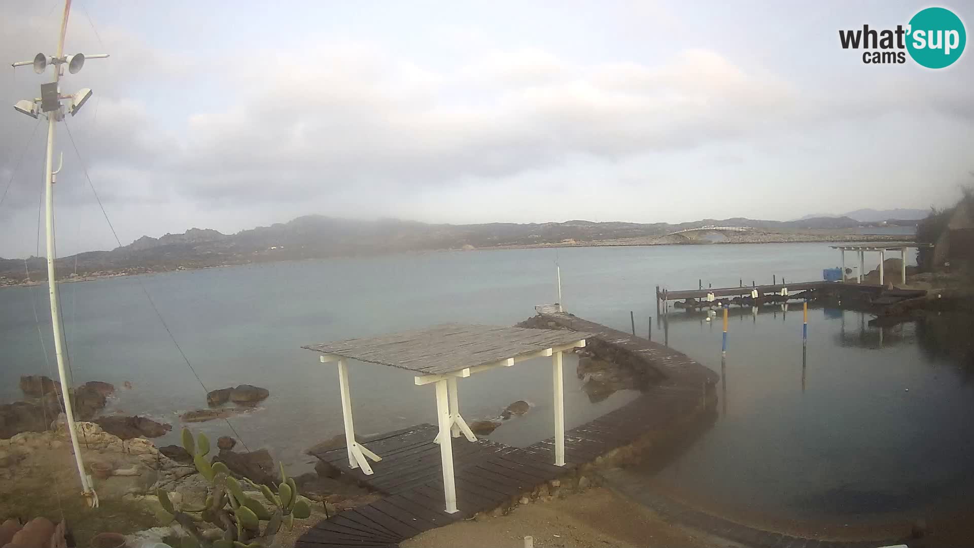 Live-Webcam Ponte Caprera – La Maddalena – Sardinien – Italien