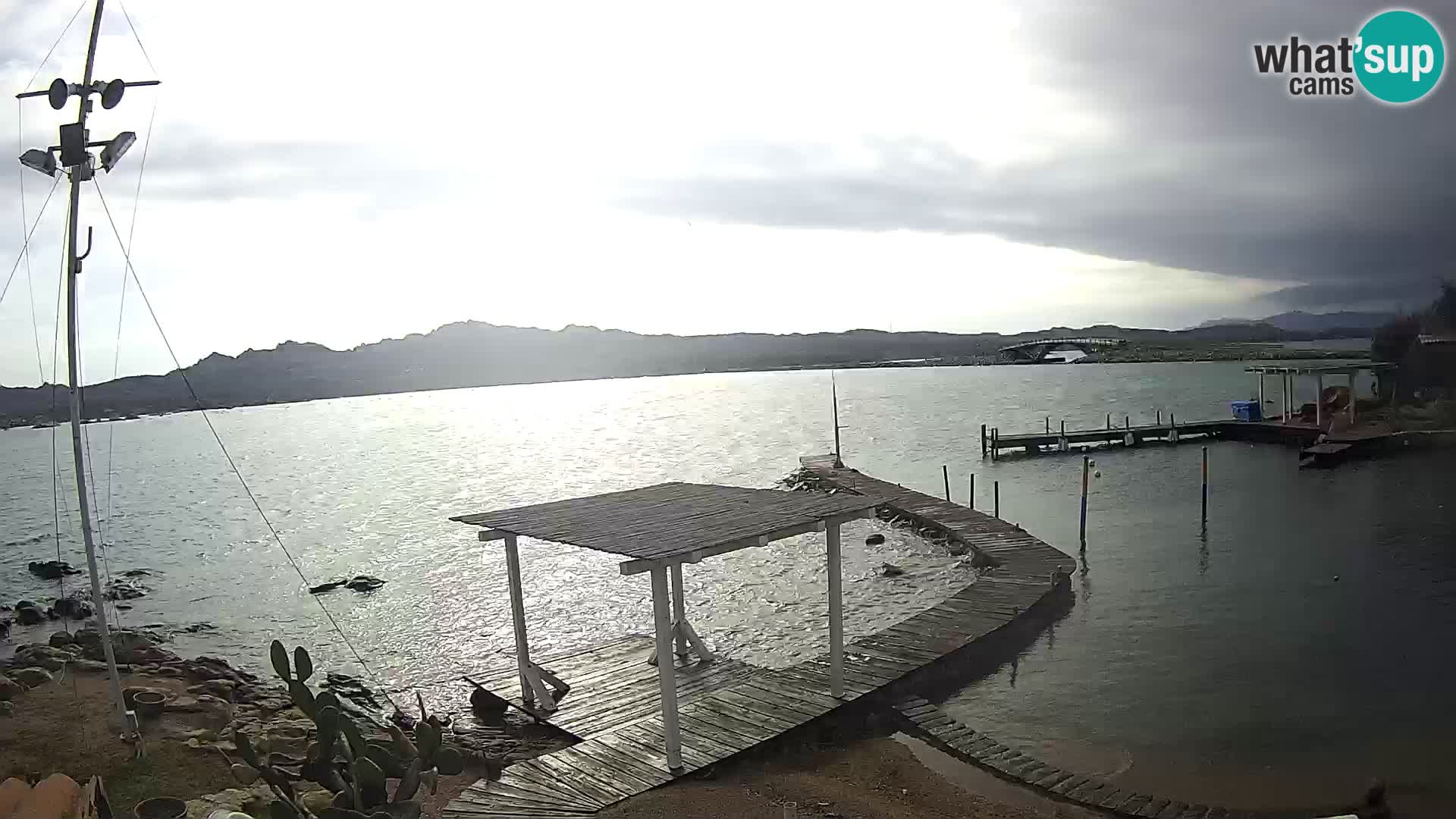 Webcam en direct Ponte Caprera – La Maddalena – Sardaigne – Italie