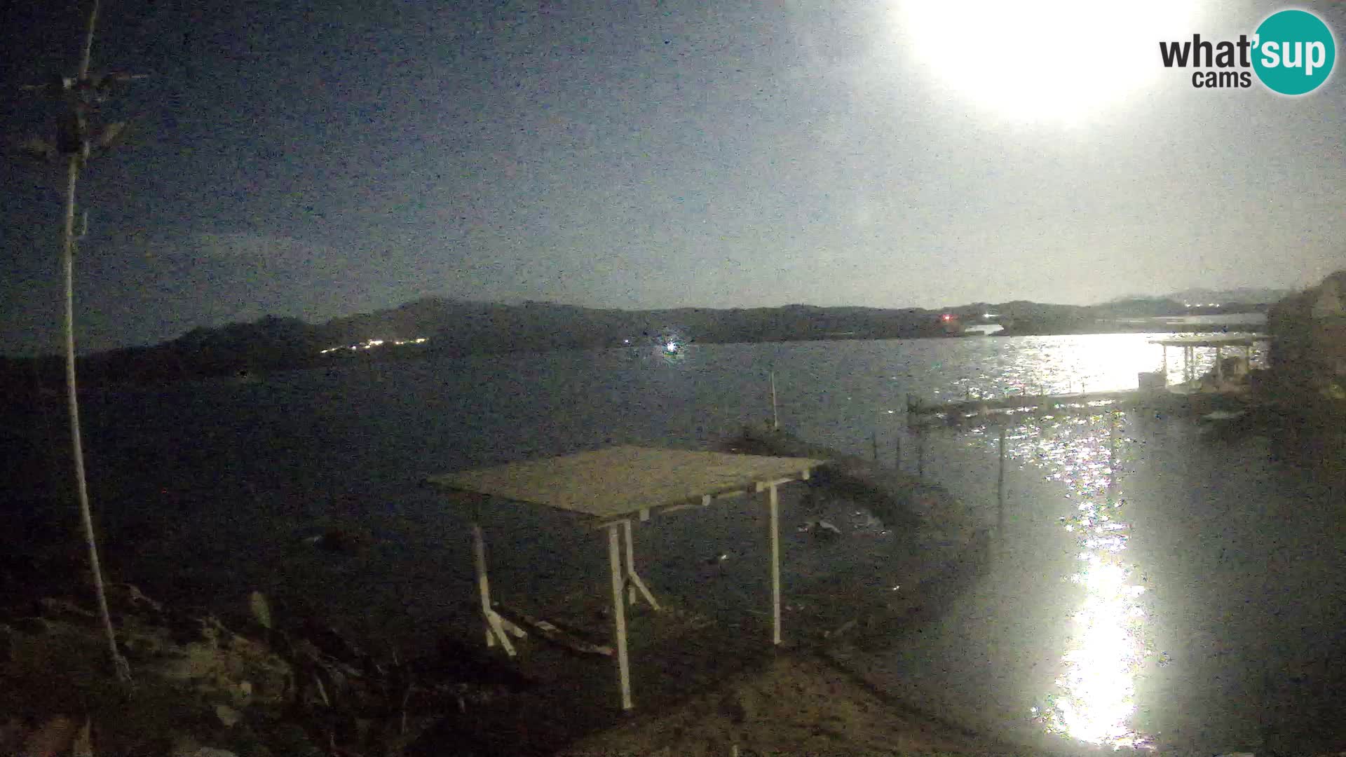 Spletna kamera v živo Ponte Caprera – La Maddalena – Sardinija – Italija