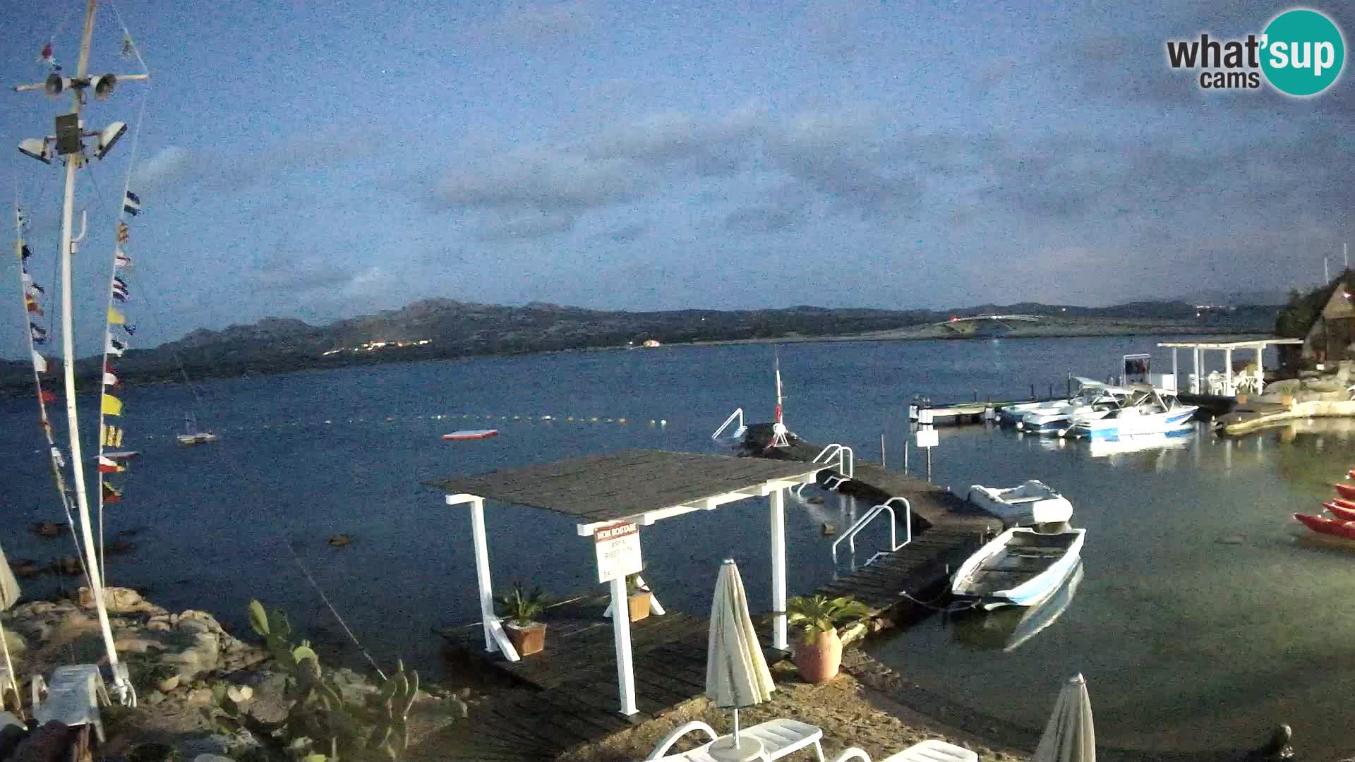 Live webcam Ponte Caprera – La Maddalena – Sardinia – Italy