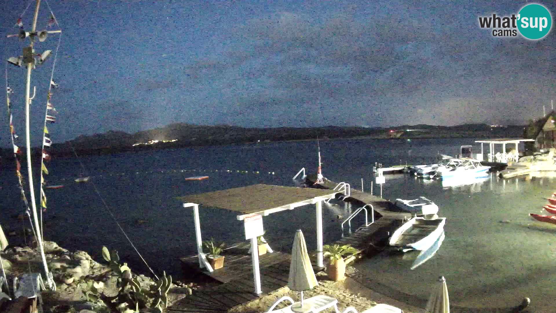 Web kamera uživo Ponte Caprera – La Maddalena – Sardinija – Italija