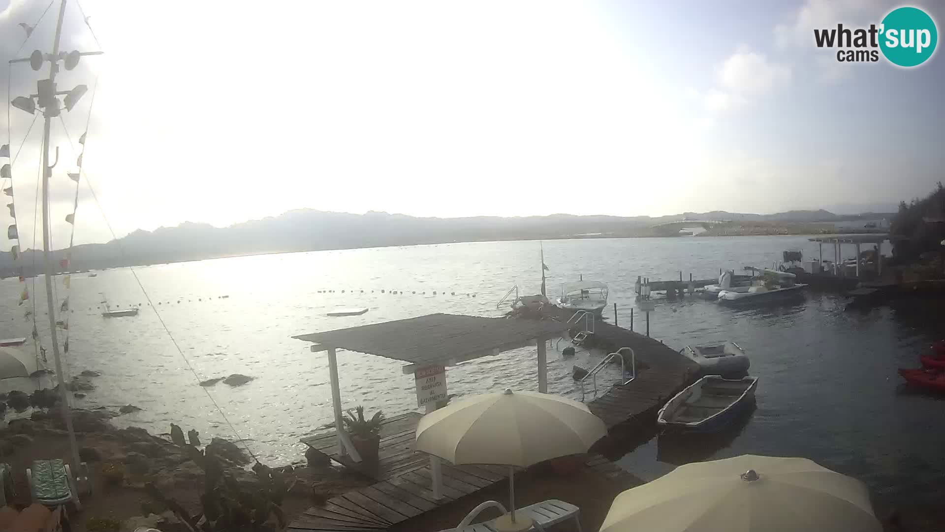 Live webcam Ponte Caprera – La Maddalena – Sardinia – Italy