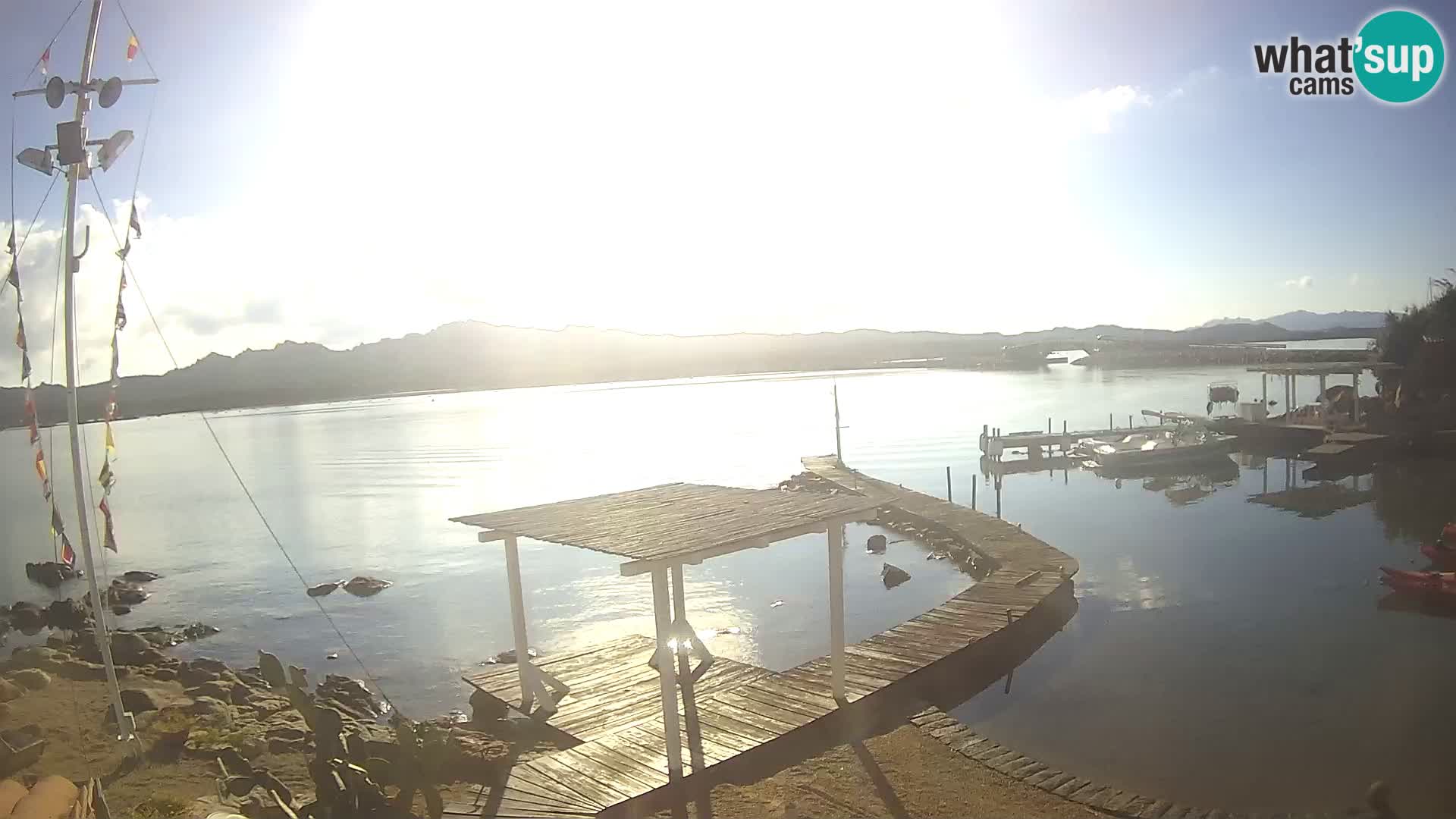 Live webcam Ponte Caprera – La Maddalena – Sardinia – Italy