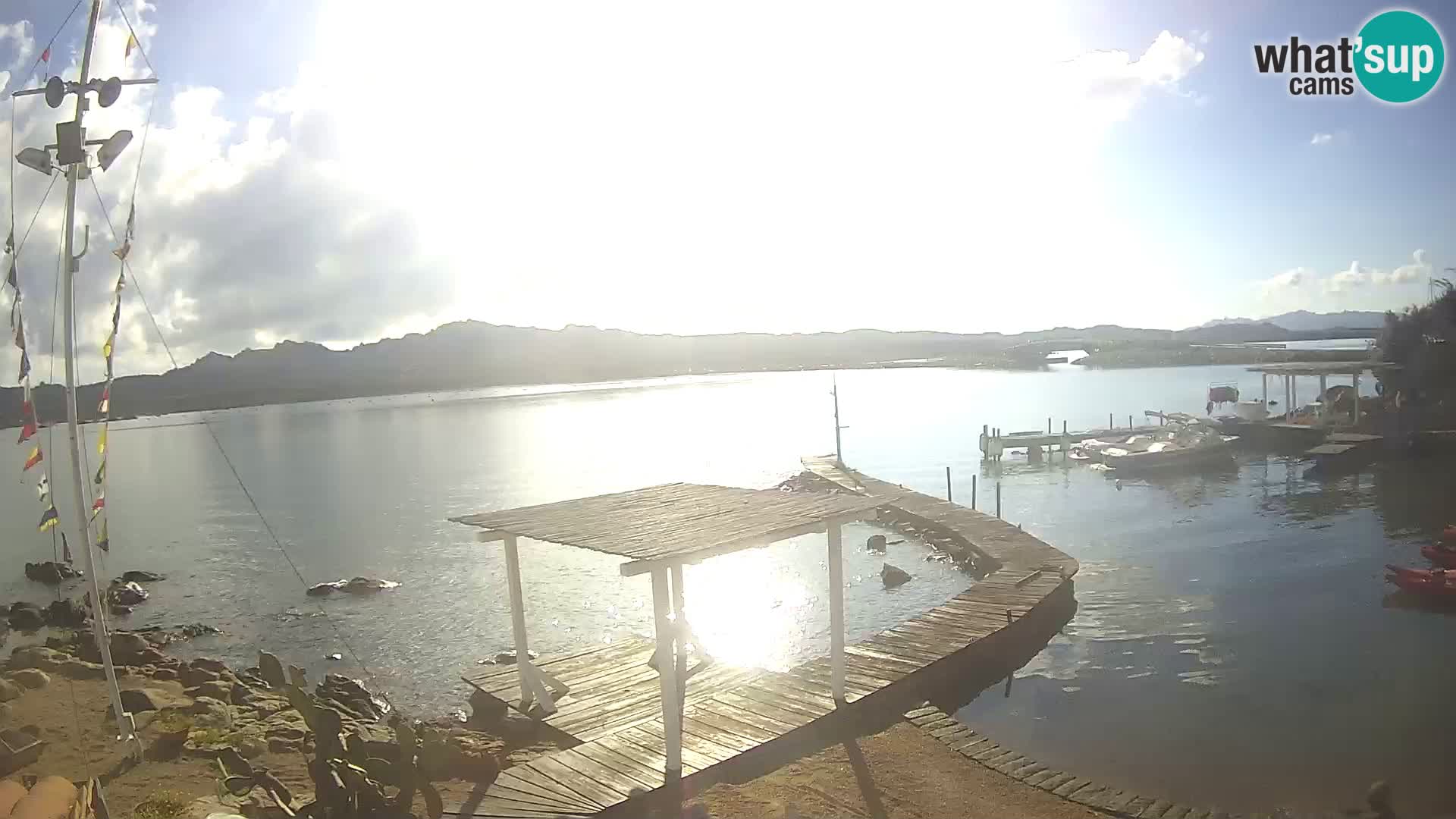 Live-Webcam Ponte Caprera – La Maddalena – Sardinien – Italien