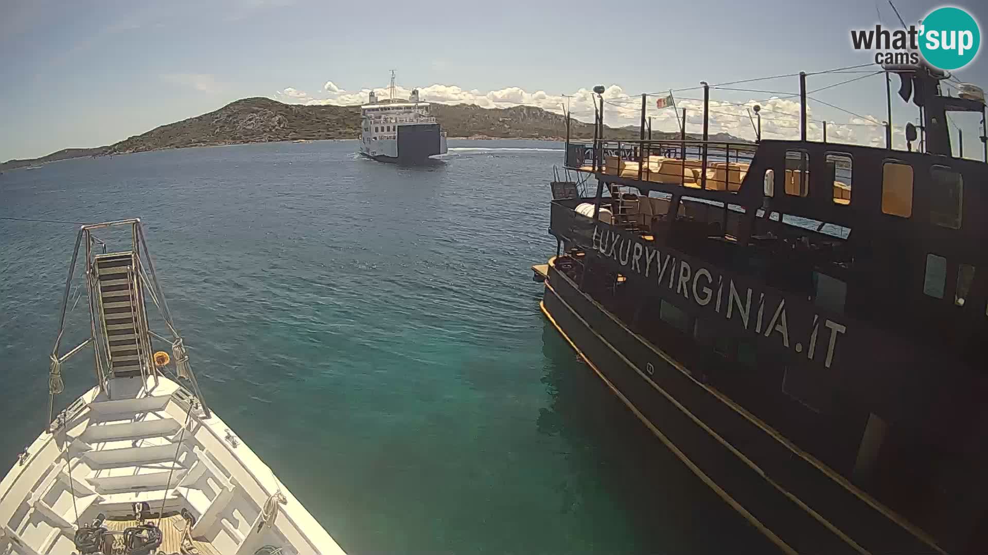 El barco Lo Squalo IV – webcam en directo archipiélago La Maddalena – Cerdeña – Italia