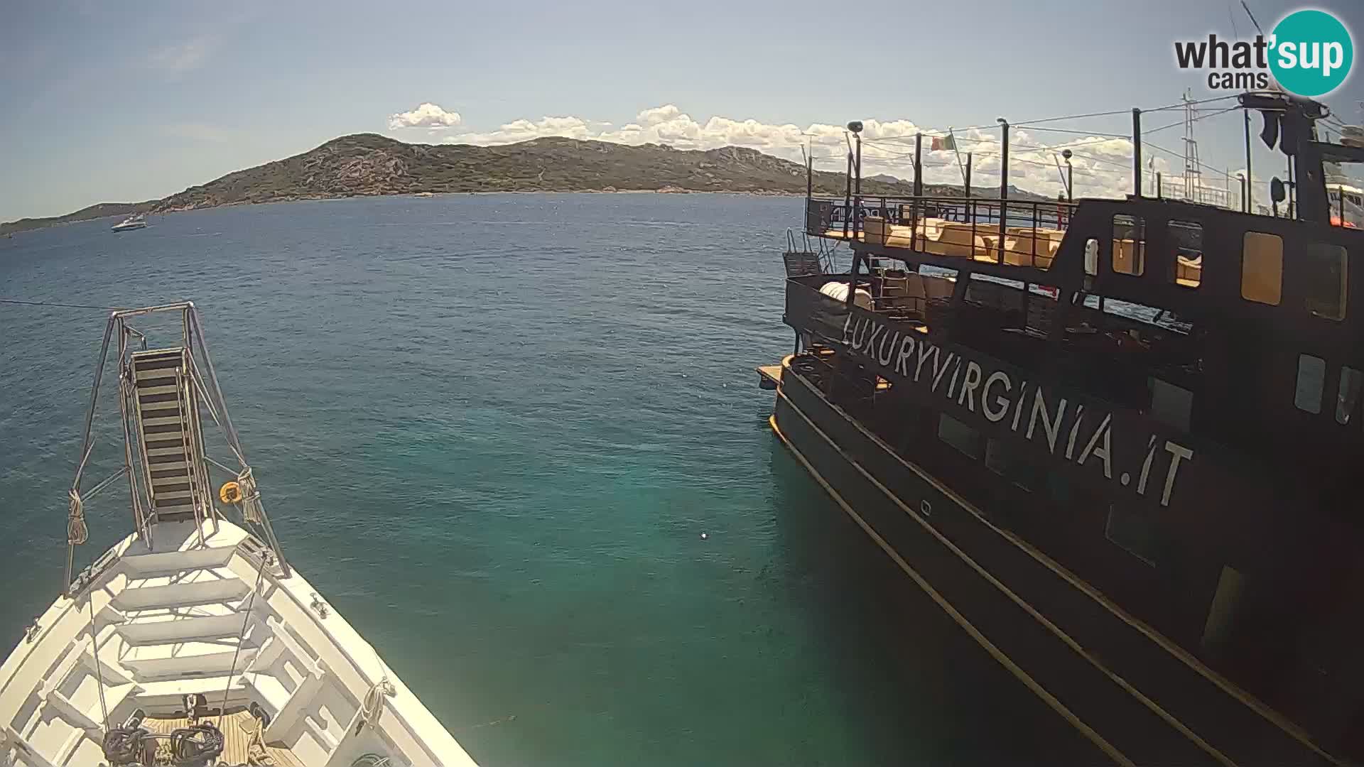Das Boot Lo Squalo IV – Live Webcam Archipel La Maddalena – Sardinien – Italien