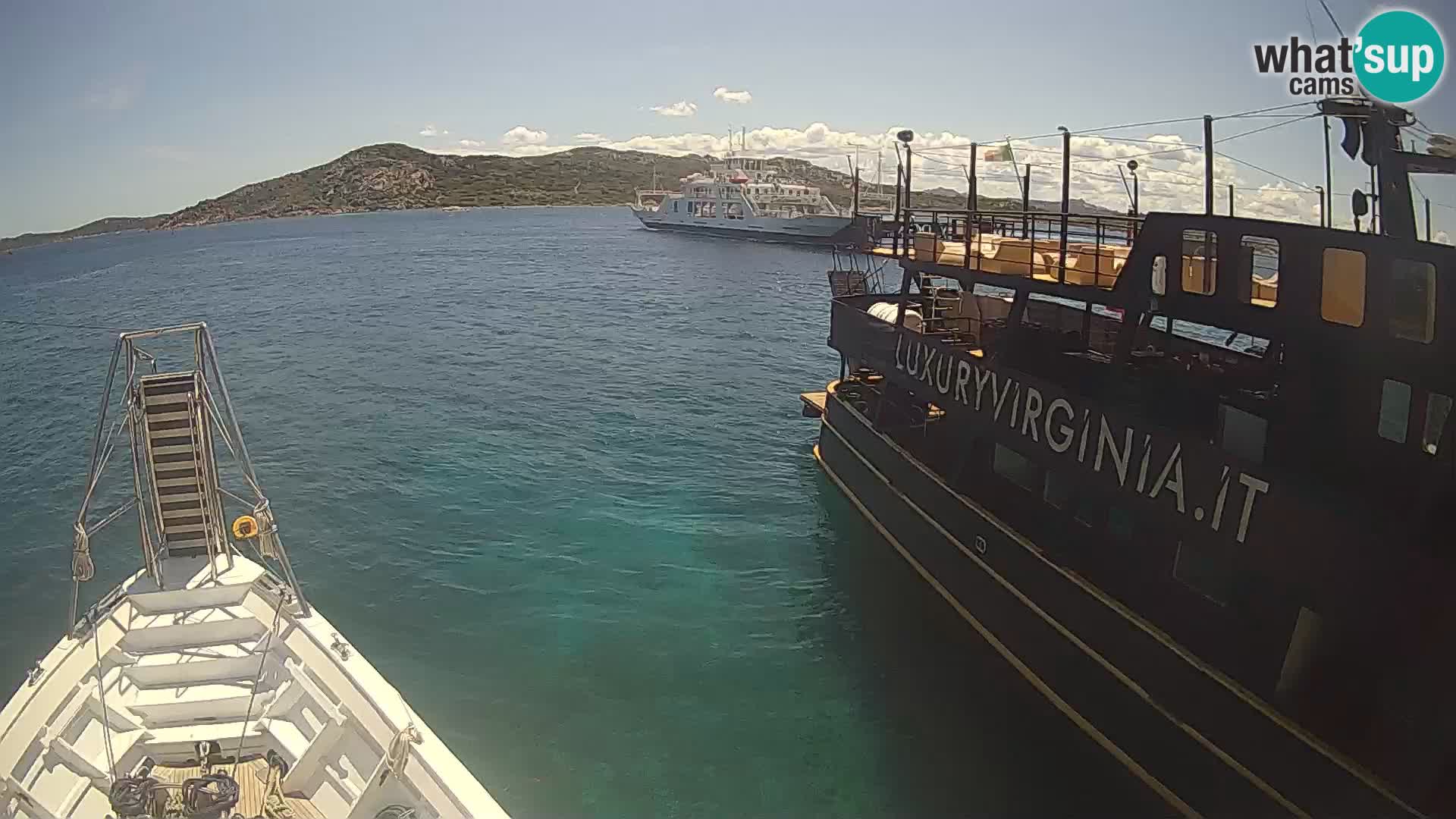 Das Boot Lo Squalo IV – Live Webcam Archipel La Maddalena – Sardinien – Italien