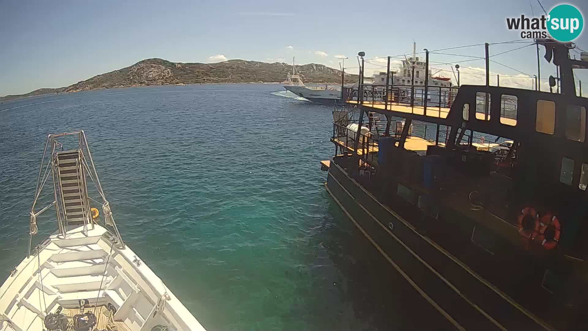 Das Boot Lo Squalo IV – Live Webcam Archipel La Maddalena – Sardinien – Italien